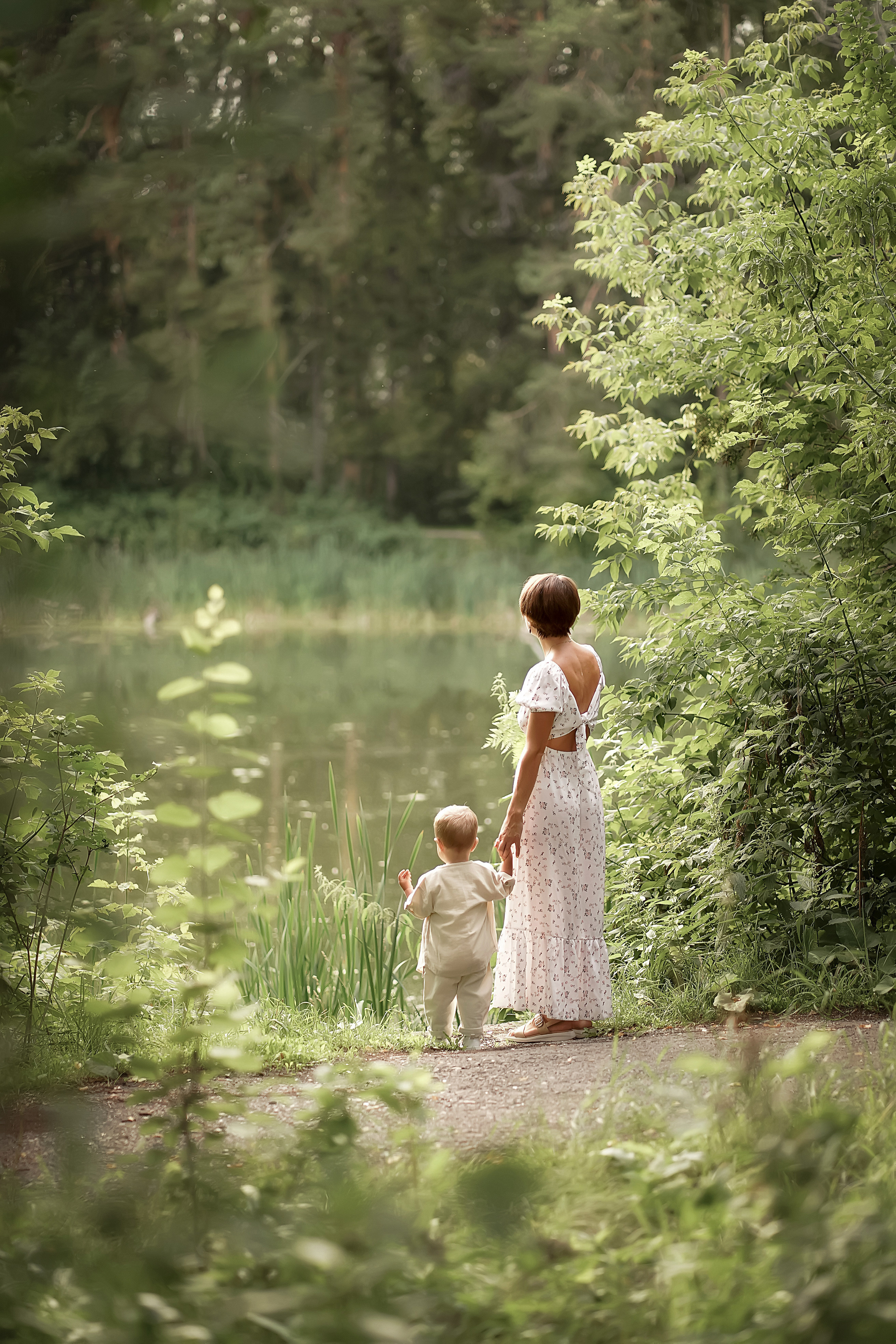 Прогулка на озере. Фотограф Татьяна Митрофанова