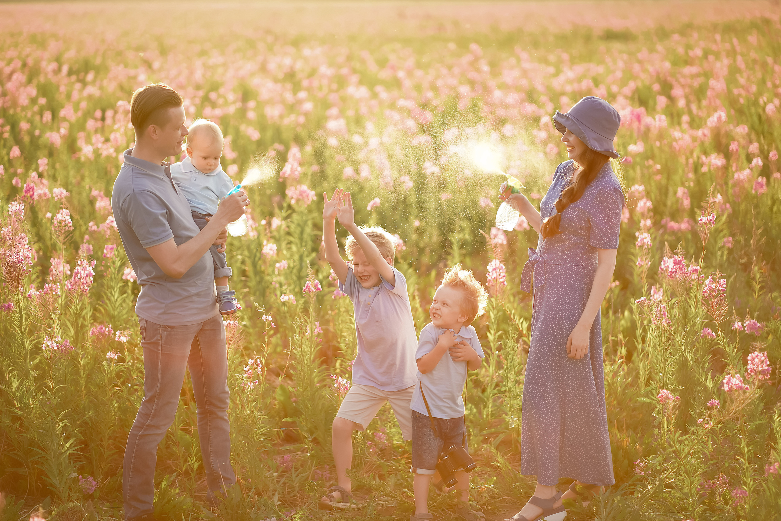 В поле Иван-чая. Фотограф Татьяна Митрофанова
