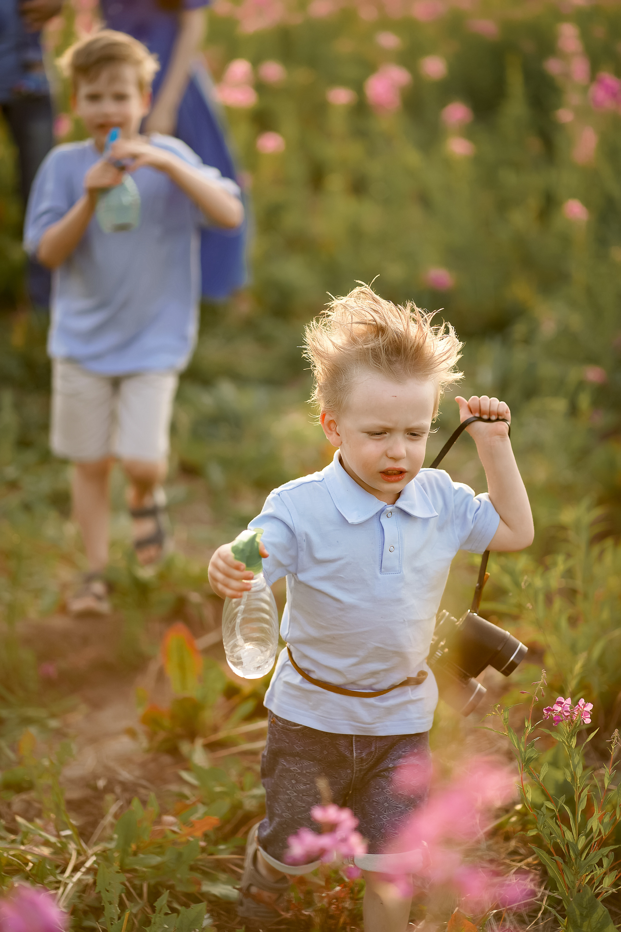 В поле Иван-чая. Фотограф Татьяна Митрофанова
