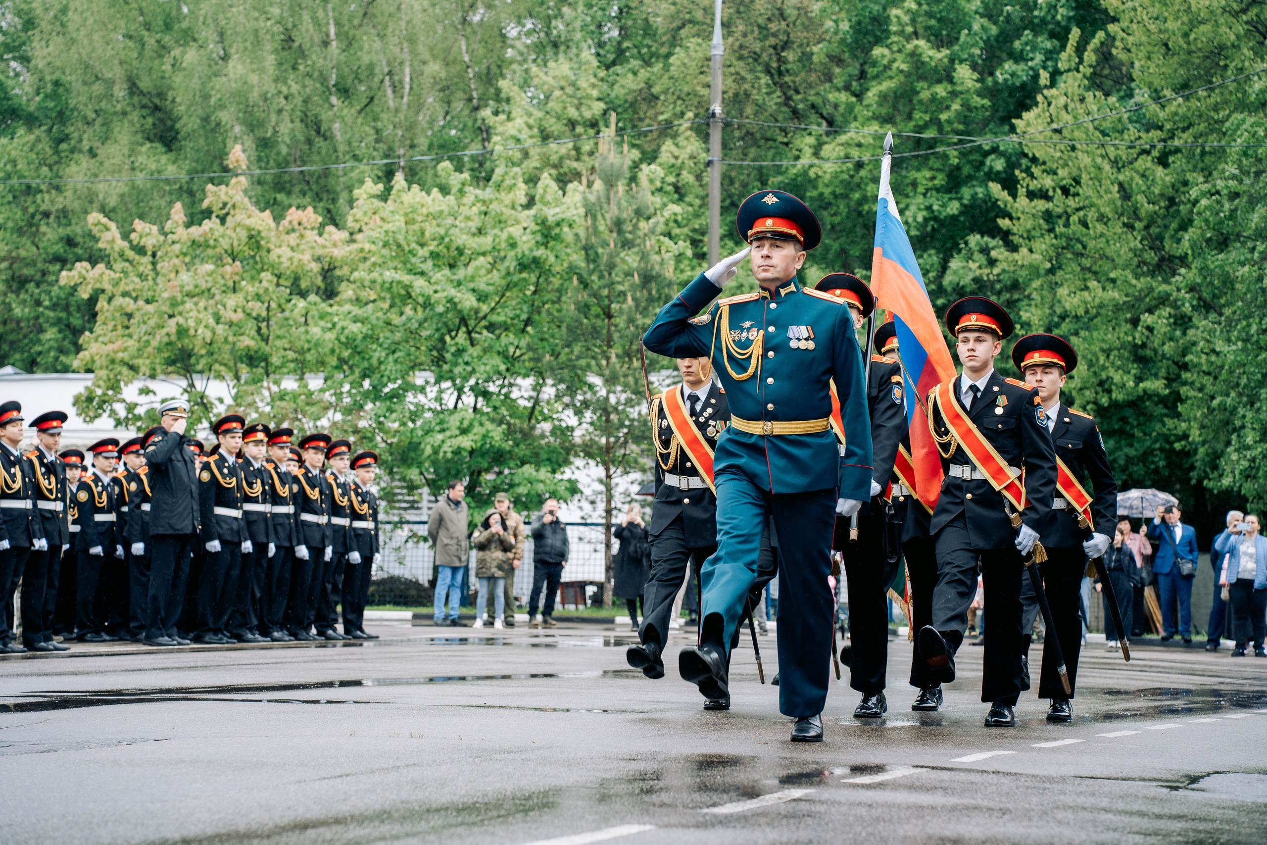 Кадеты Последний звонок. Фотограф Казакова Анастасия