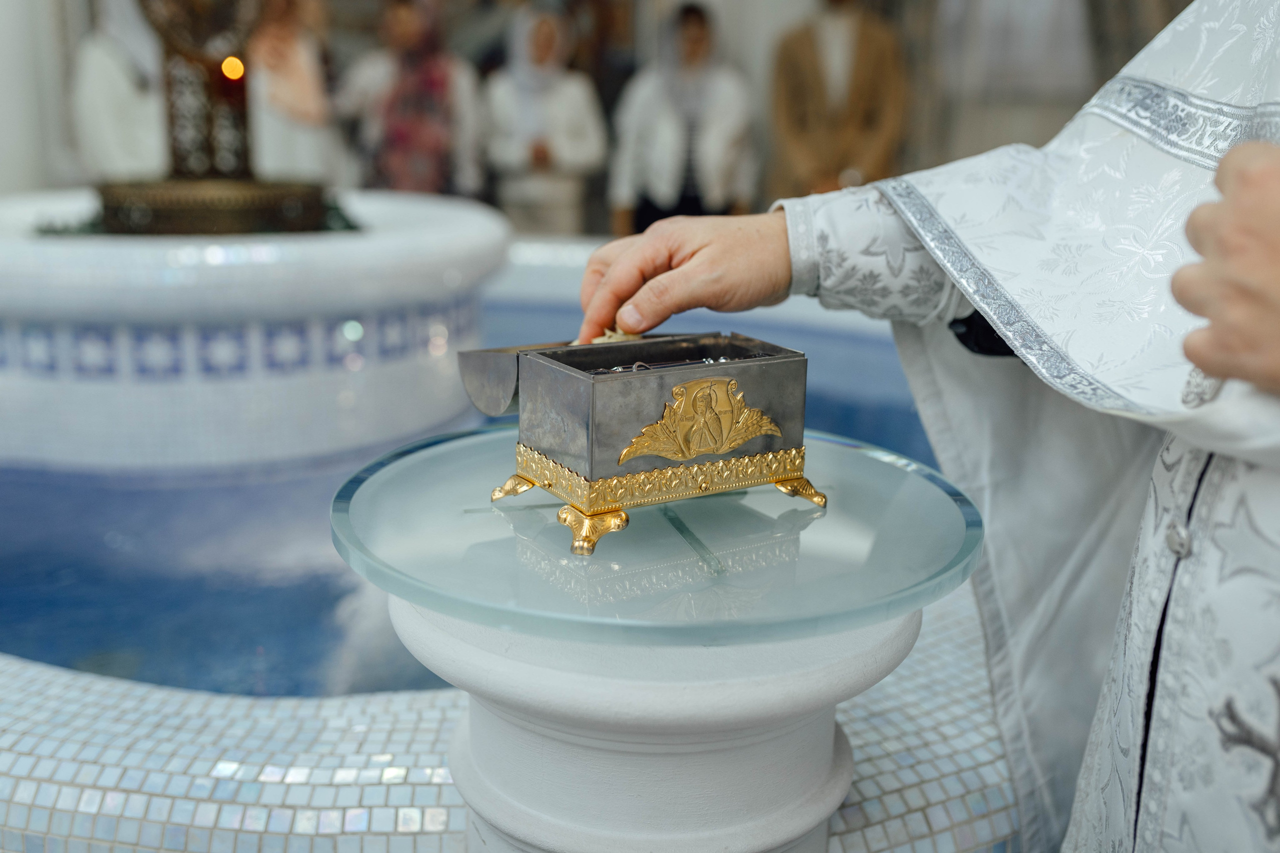 Крещение Эмилии, храм Святой Троицы, ноябрь 25