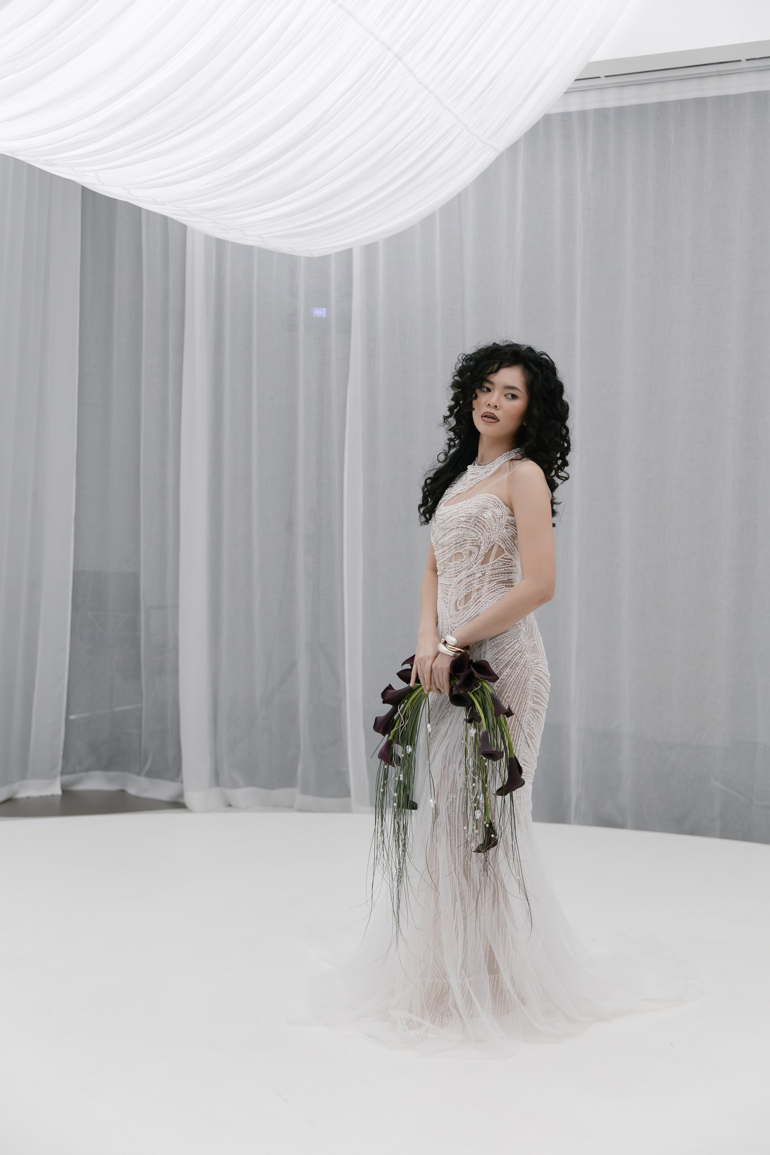 Грант и Катерина | свадебная фотосессия в студии. Свадебный фотограф в Москве Наталья Струкова