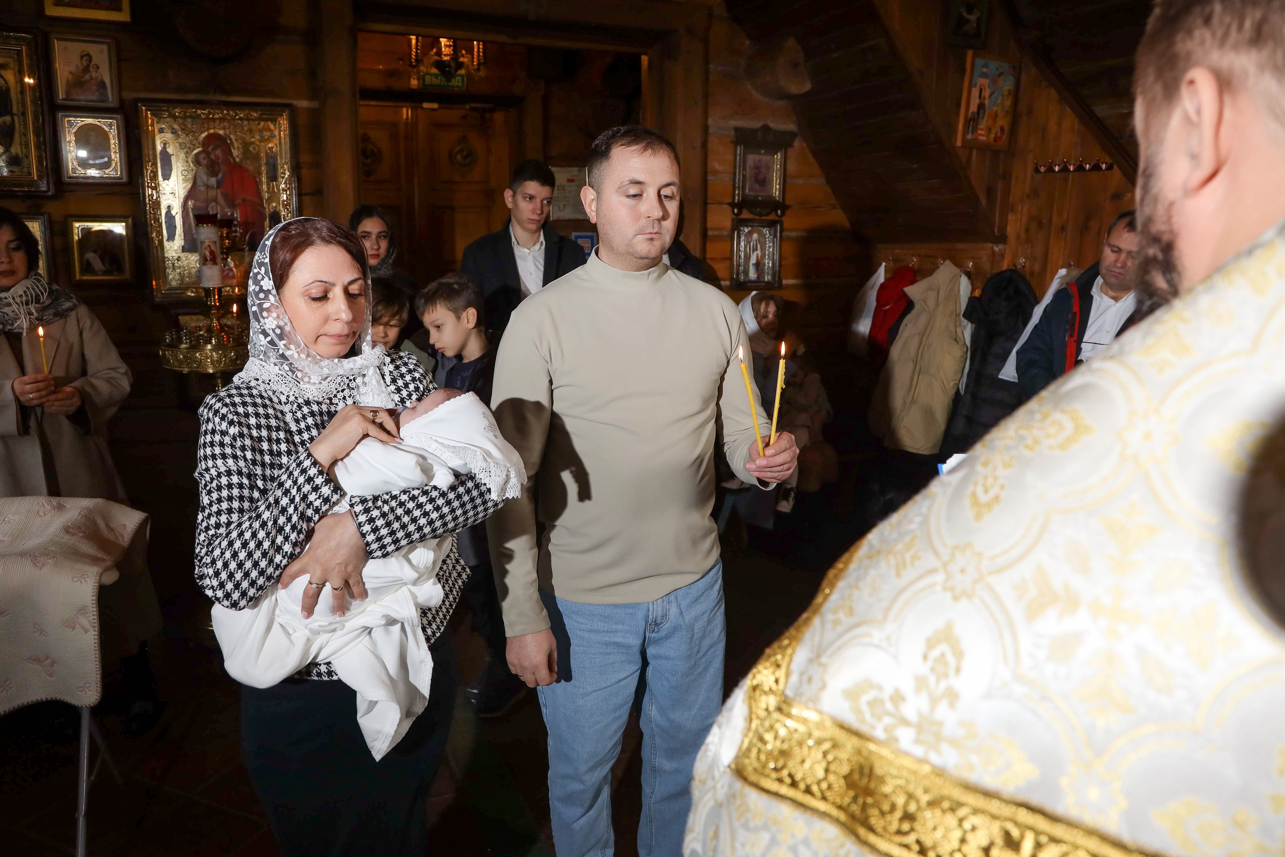 Крестины. Фотограф Антон Чупринин