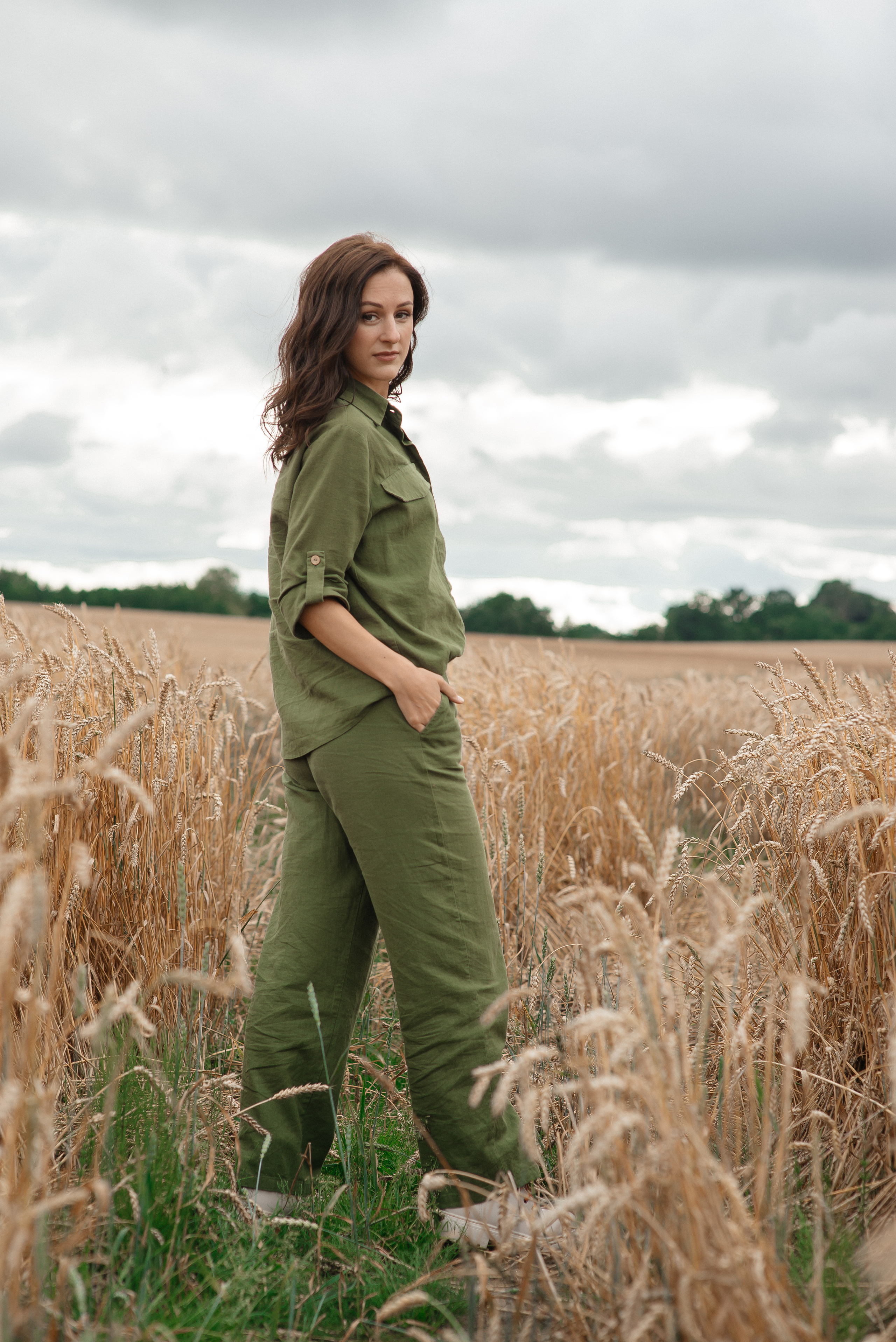 Фотосессия в поле. Свадебный фотограф  Калининград | Москва|