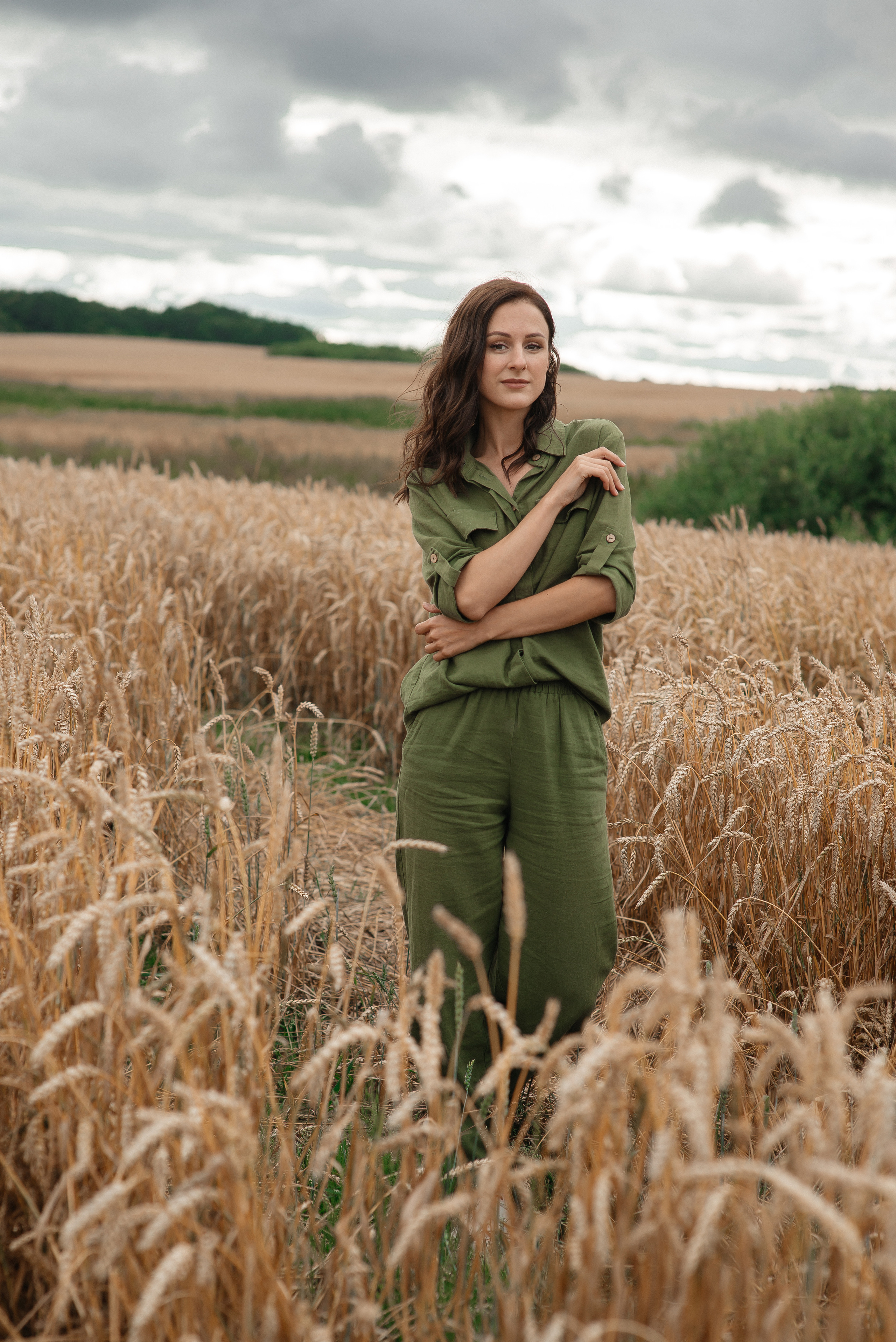 Фотосессия в поле. Свадебный фотограф  Калининград | Москва|