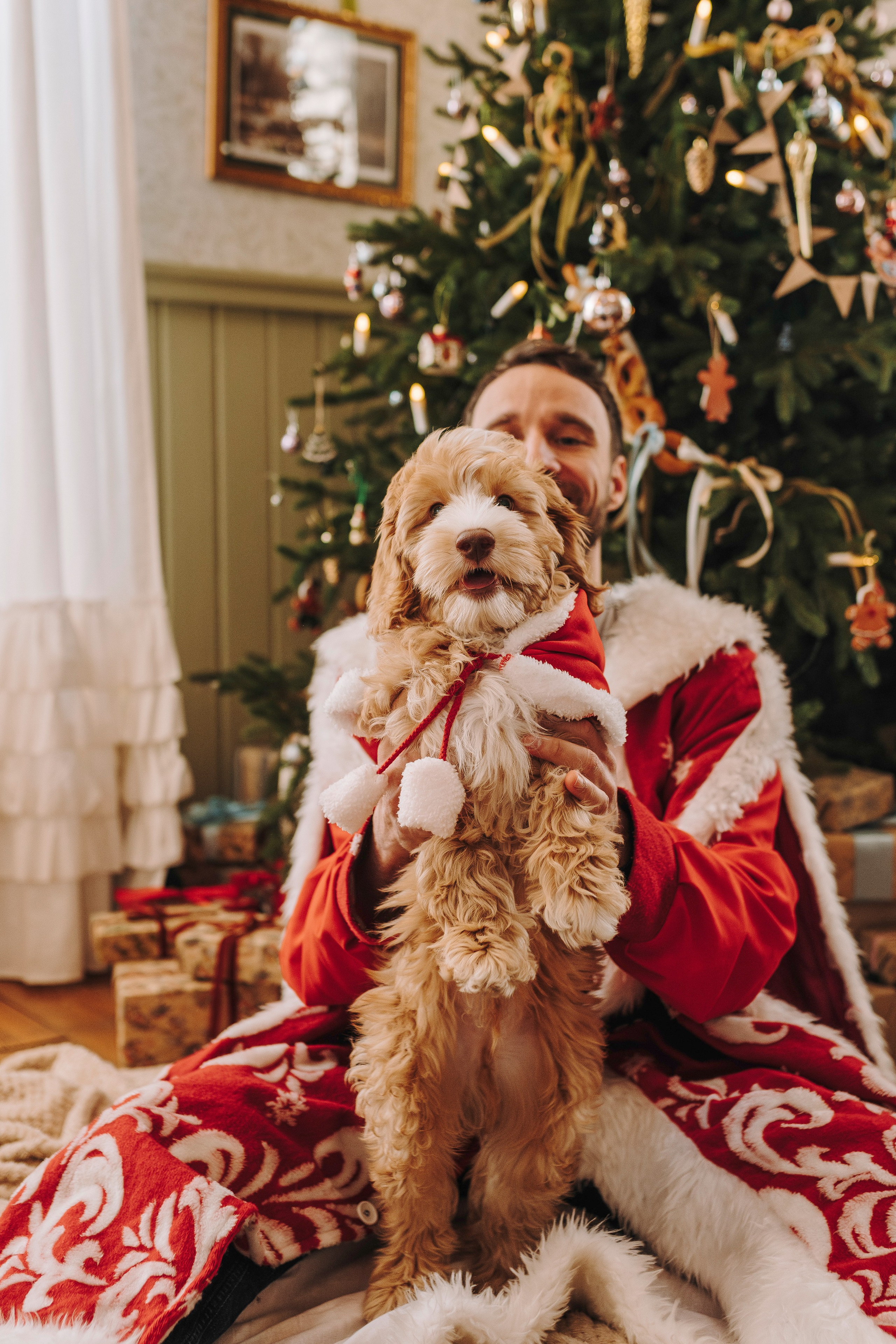 Мёрфи, Таня и Антон. Фотограф анималист в Спб недорого Олеся Майорова