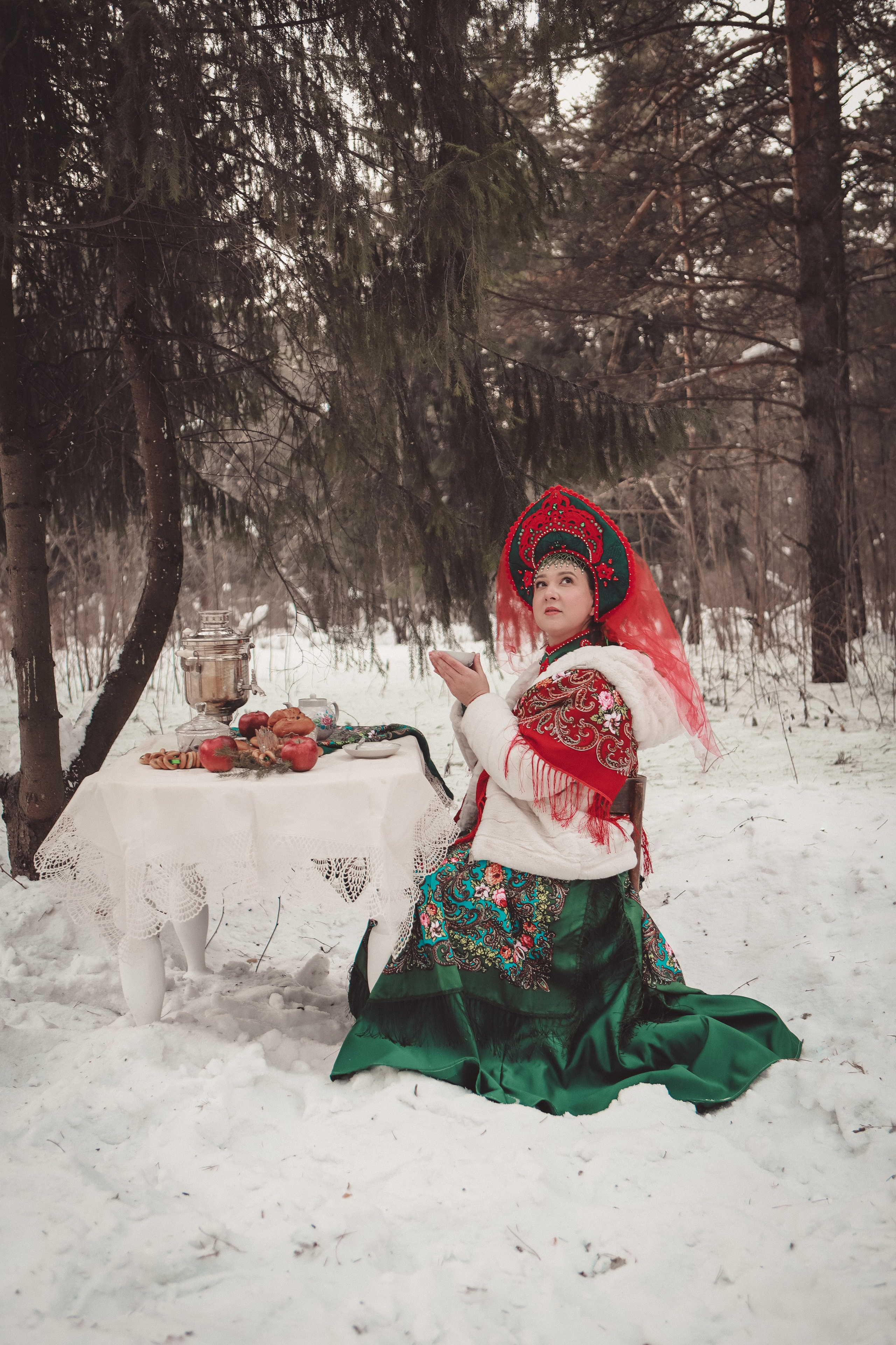 Фотопроект - Барыня за чаем. Семейный и женский фотограф Кемерово Мария Степ