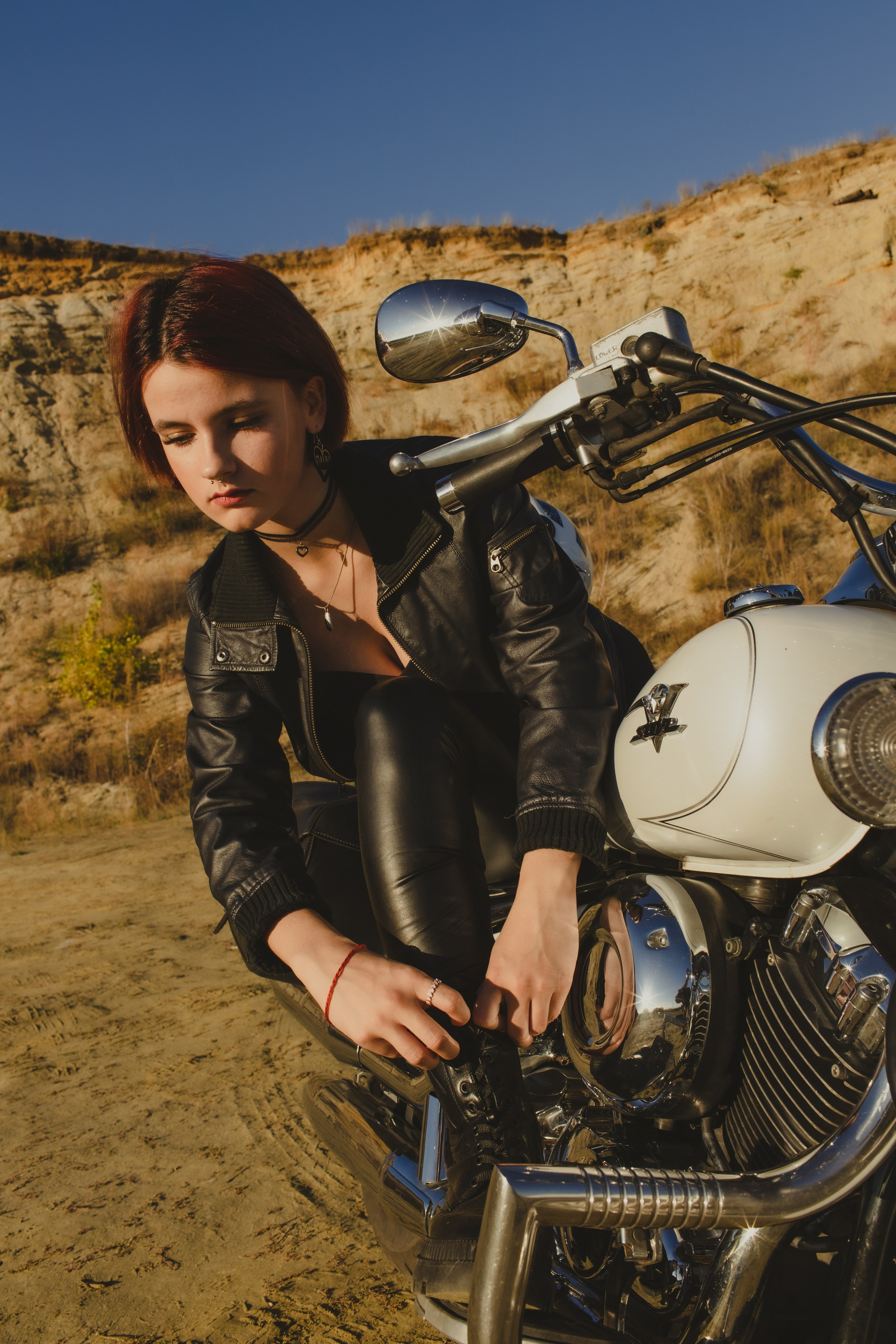 MOTOGIRL. Фотограф Софья Васильковская