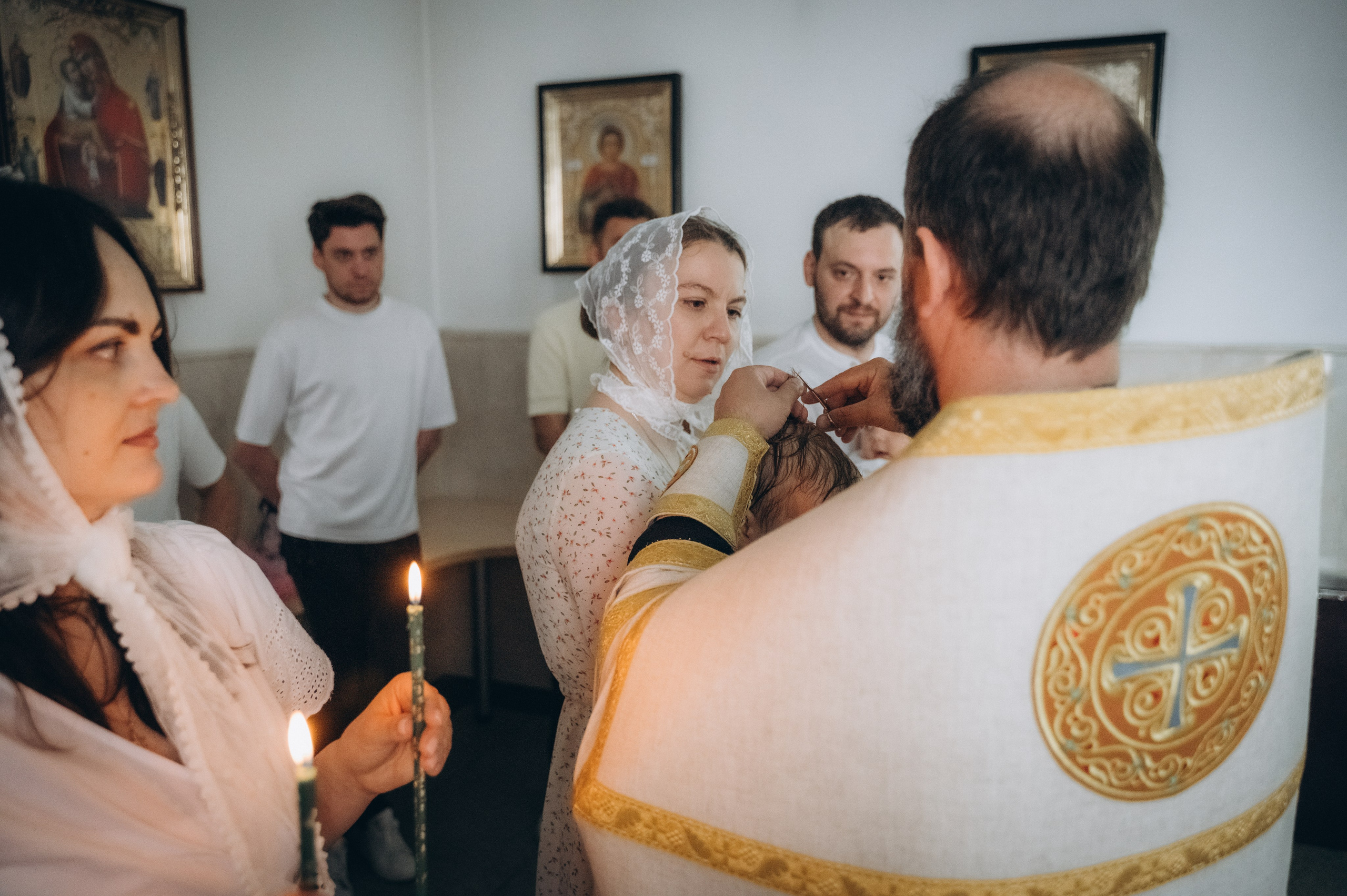 Крещение Мии и Льва. Семейный фотограф в Минске Дарья Дреко