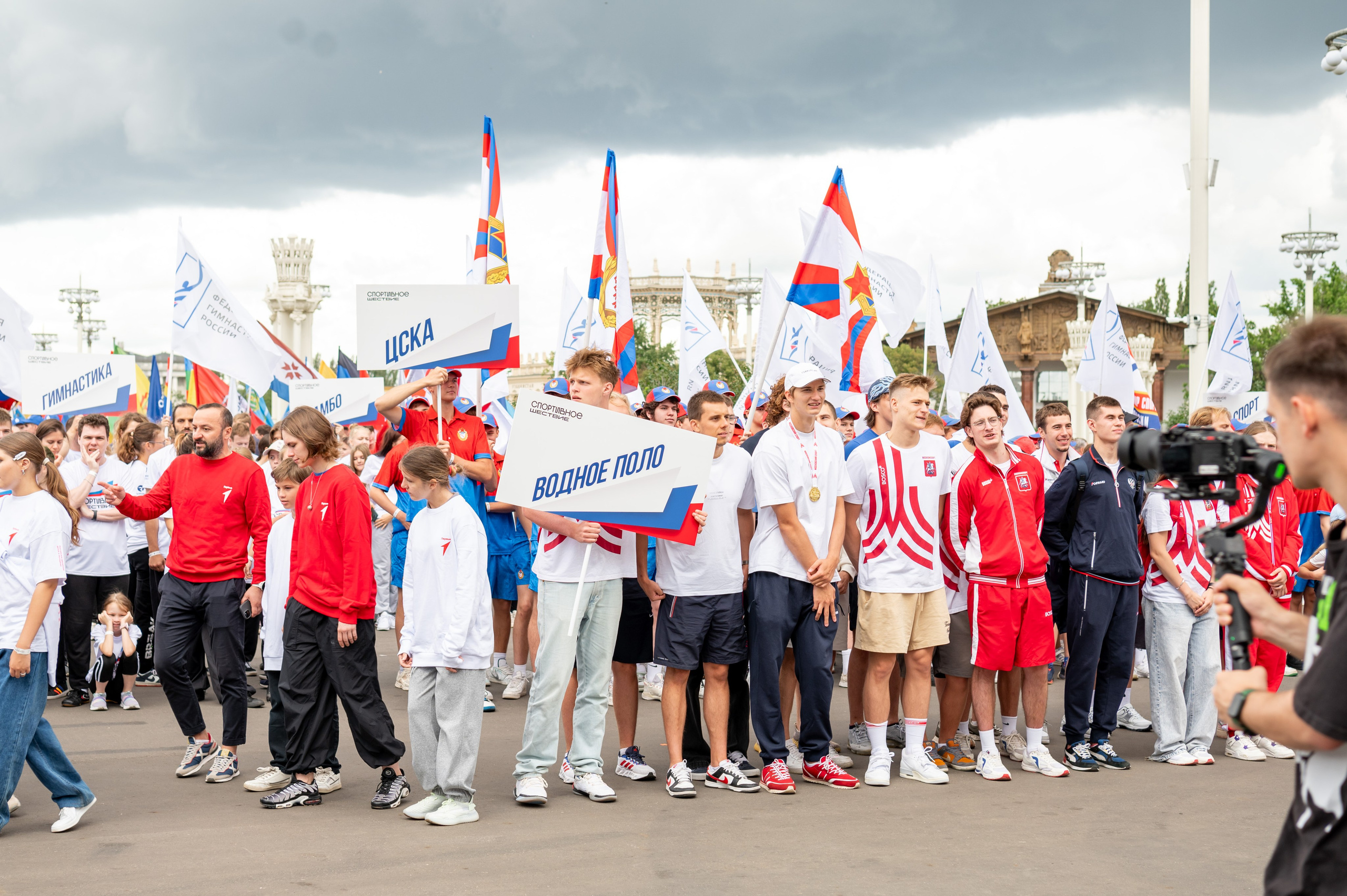 спортивное шествие на вднх