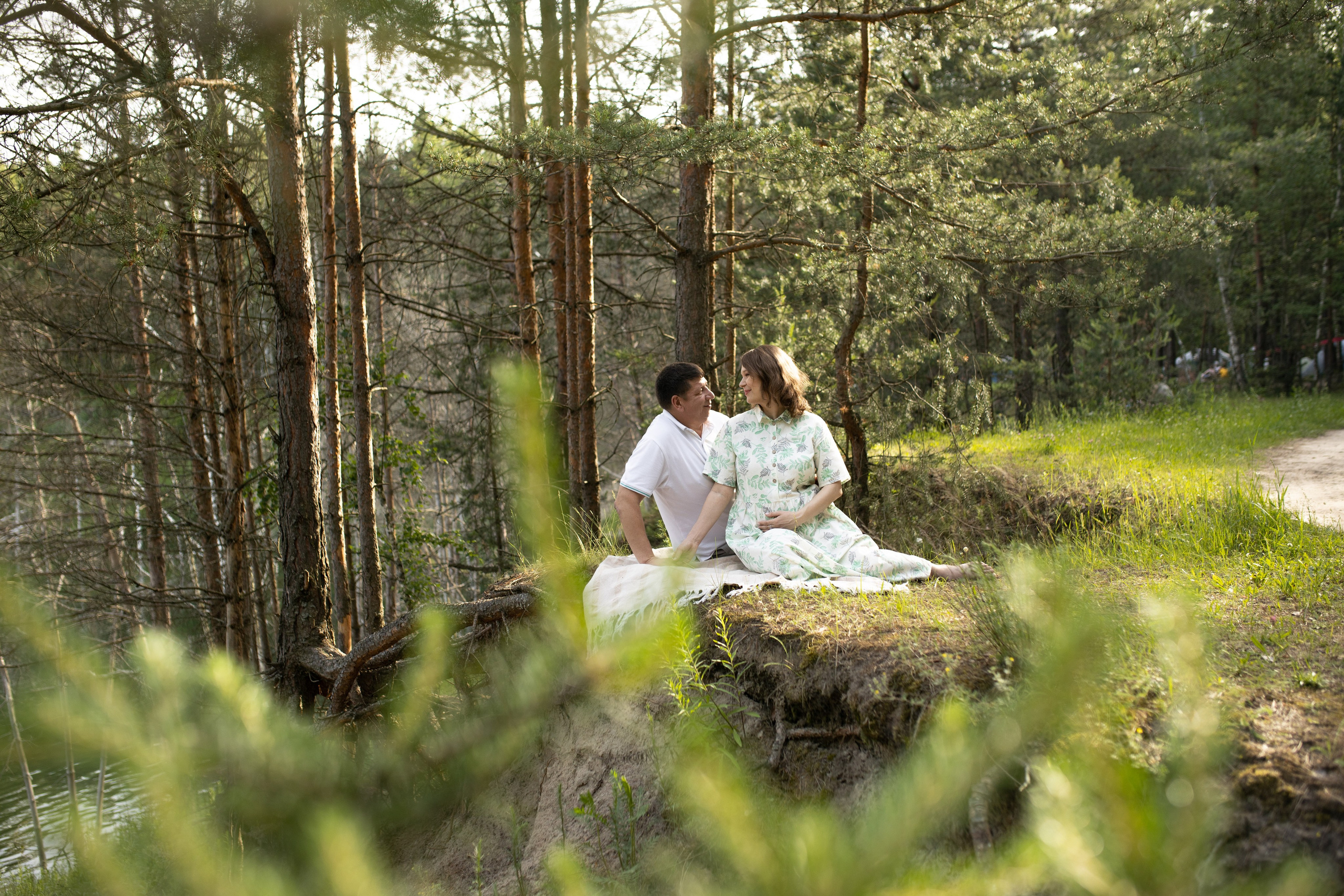 Фотосессия беременности на карьере. Фотограф в Железнодорожном и Балашихе