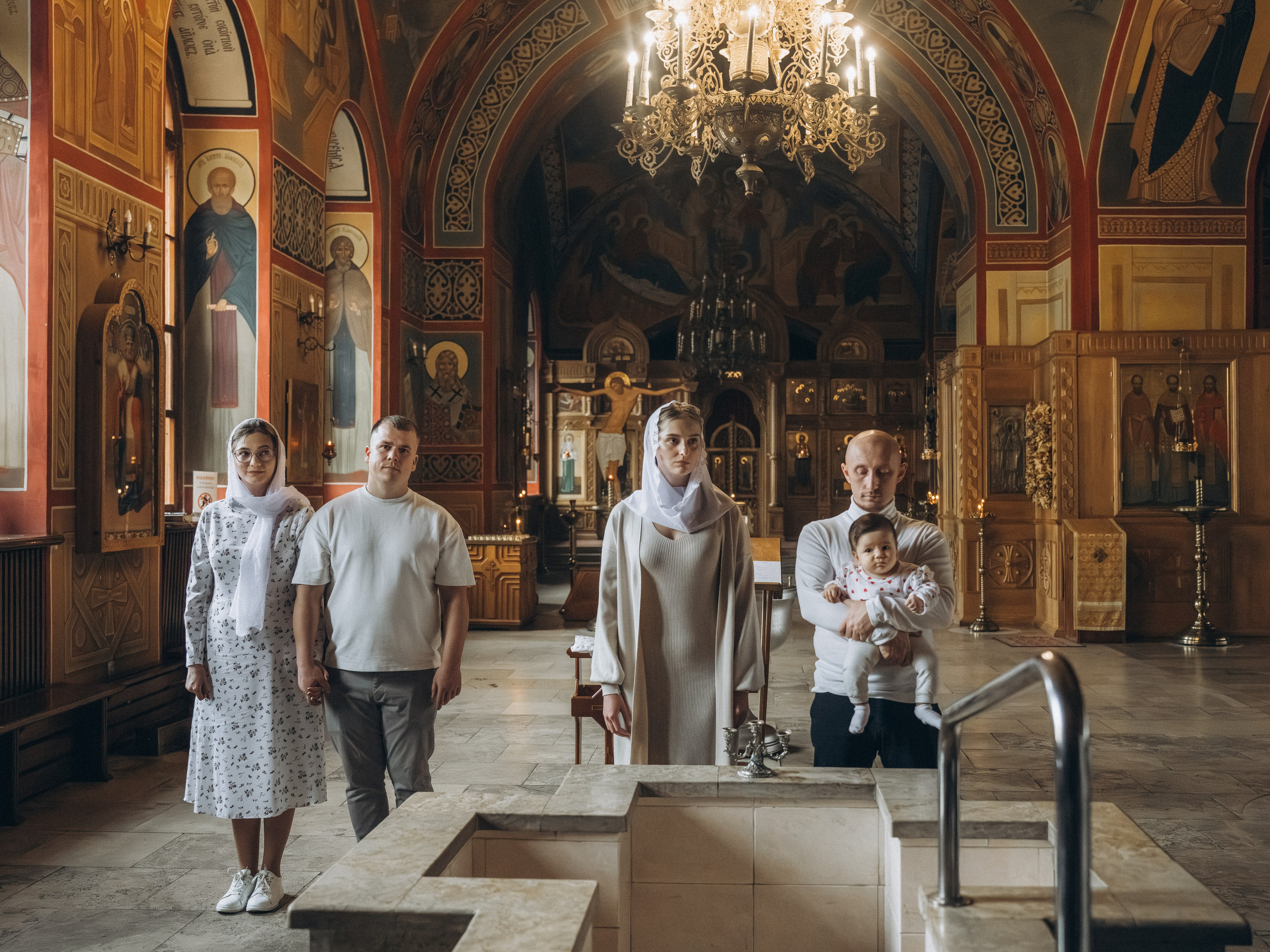 Таинство Крещения Ксении. Фотограф Ольга Рубцова в Москве и Московской области