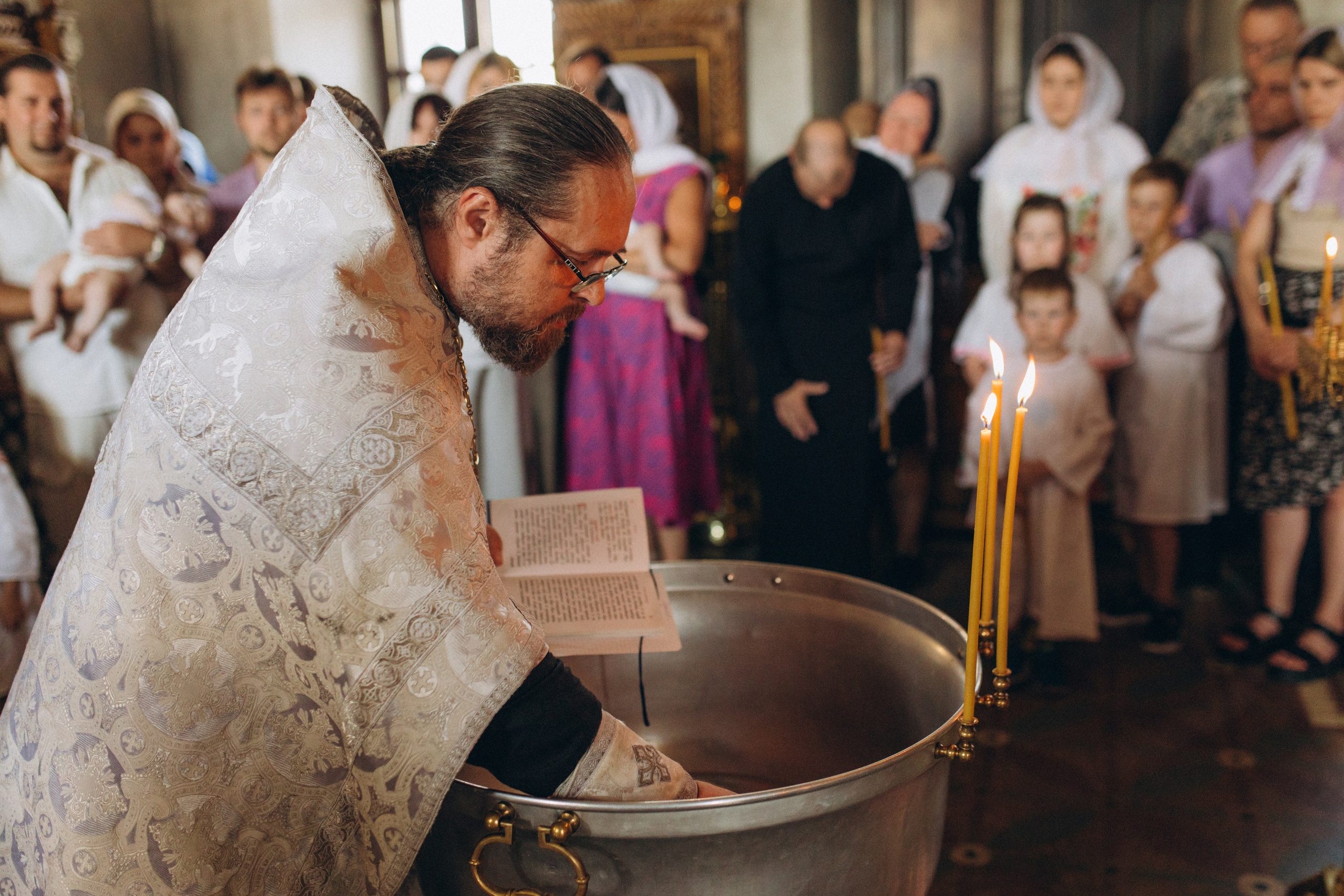 Крещение Марии. Семейный фотограф в Обнинске