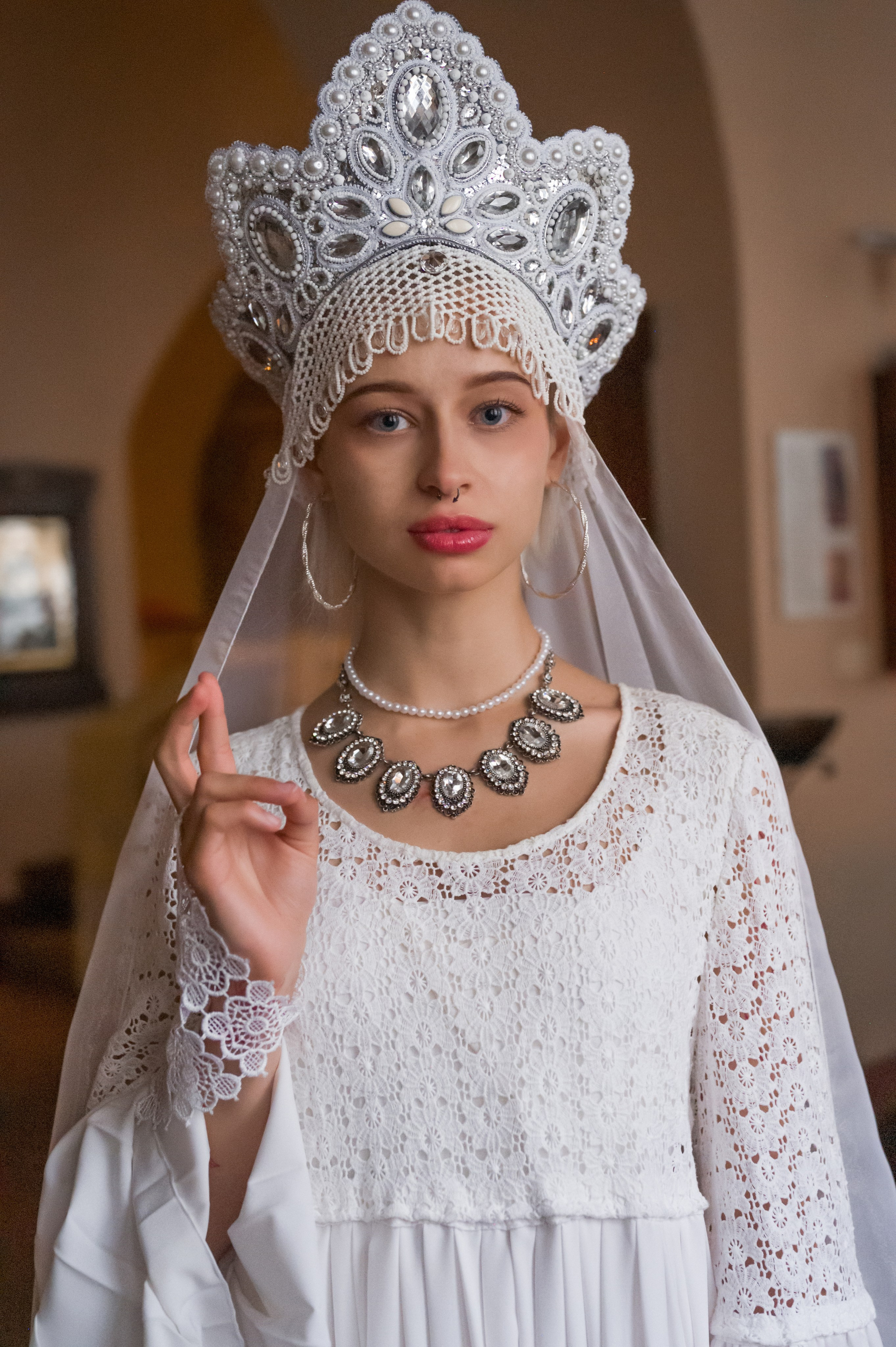 Фотосессия в русском народном костюме. Фотограф Юлия Кондратьева