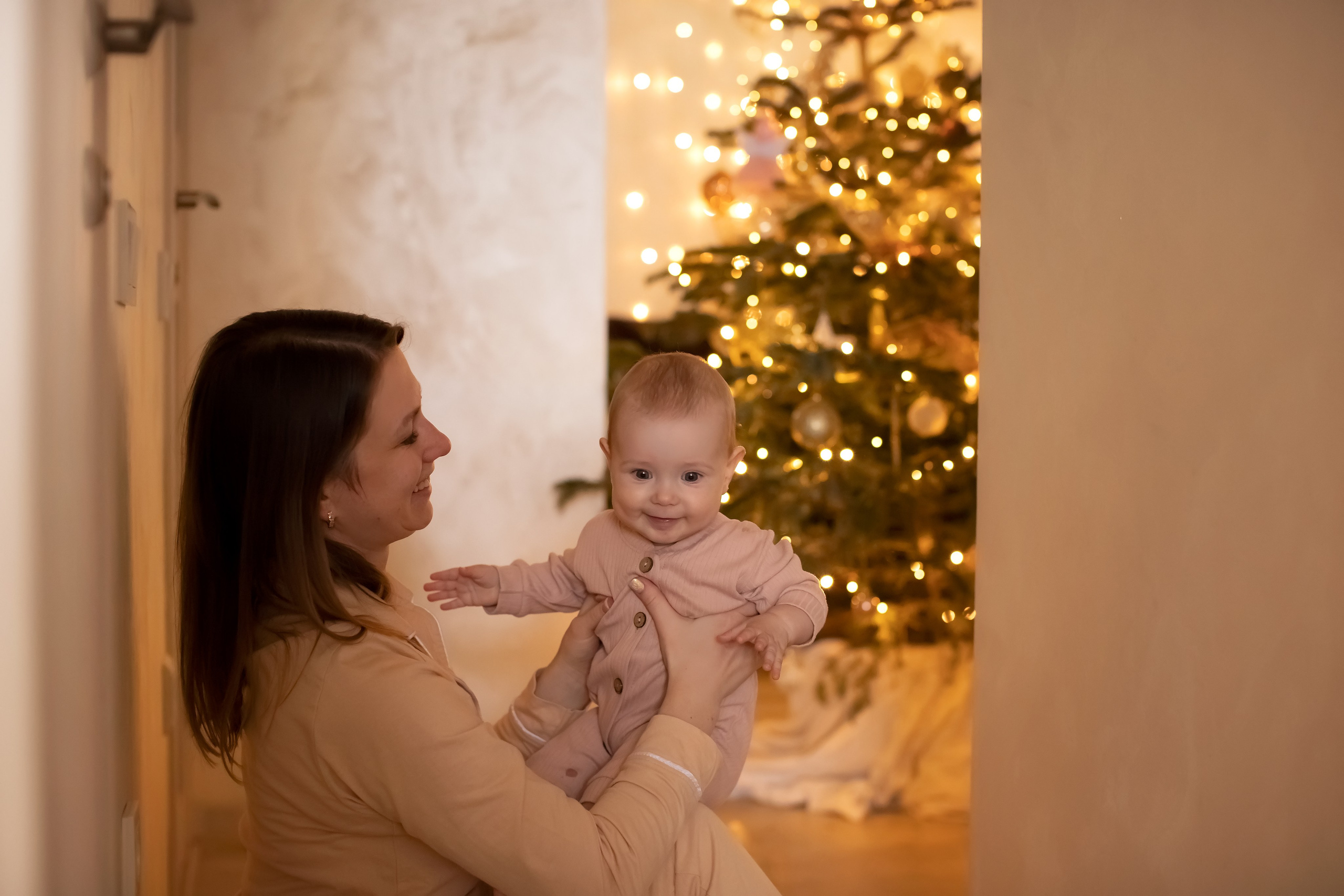 Теплое Рождество. Семейный и детский фотограф в Саратове Полина Коткина