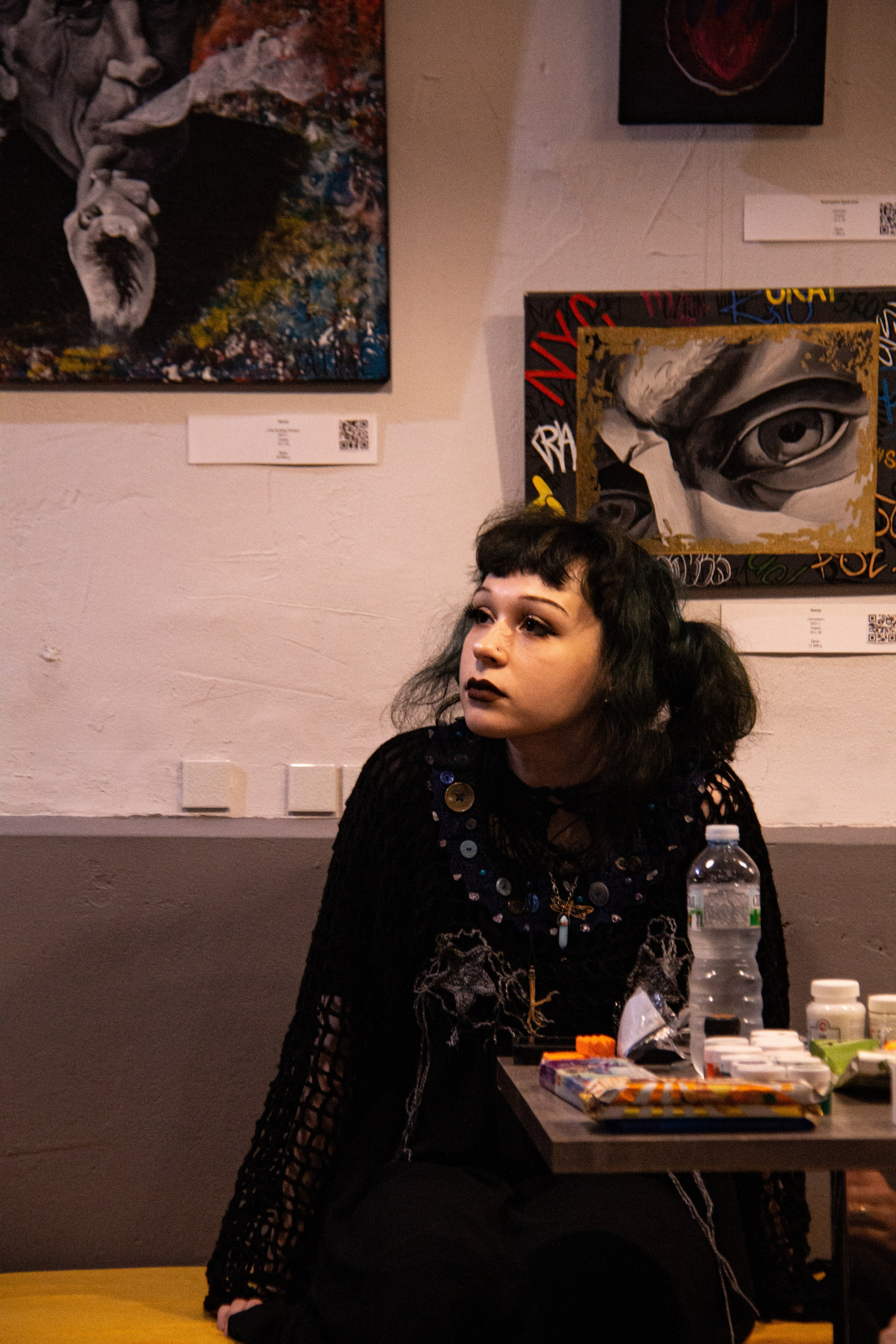 Кофейня Катартика, открытие выставки «Мистика» 3.10.2024. Janie valde | visual artist