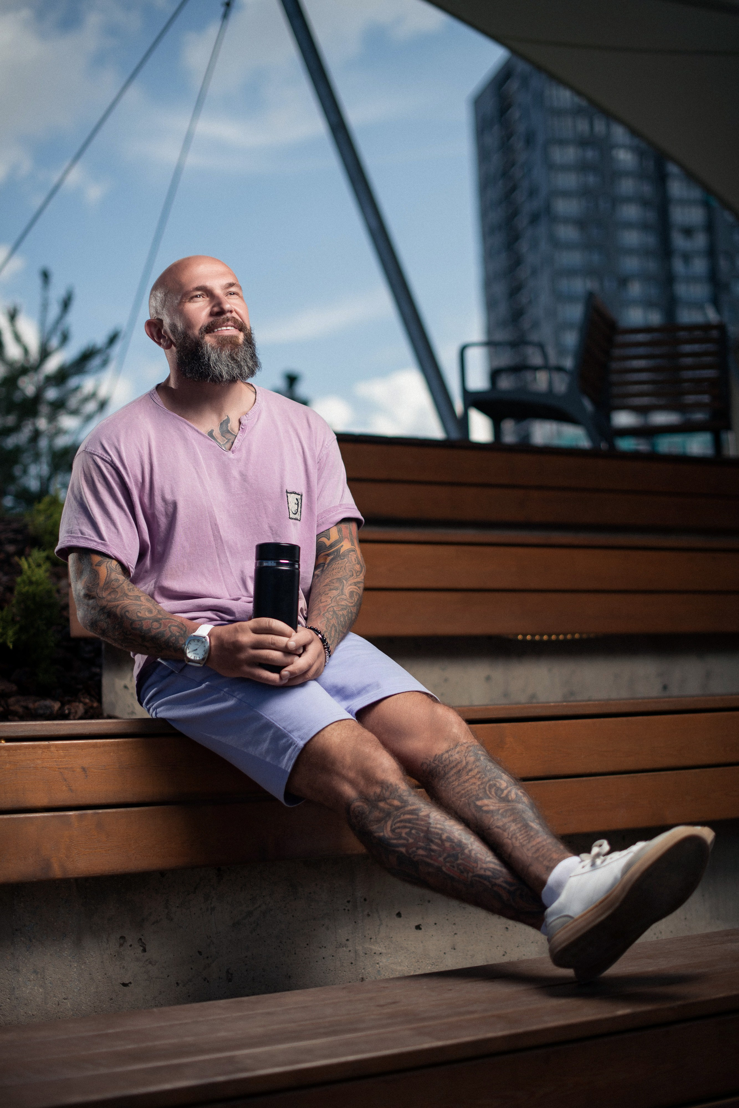 Pasha, street-style. Portrait photographer in Minsk Slava Potalakh