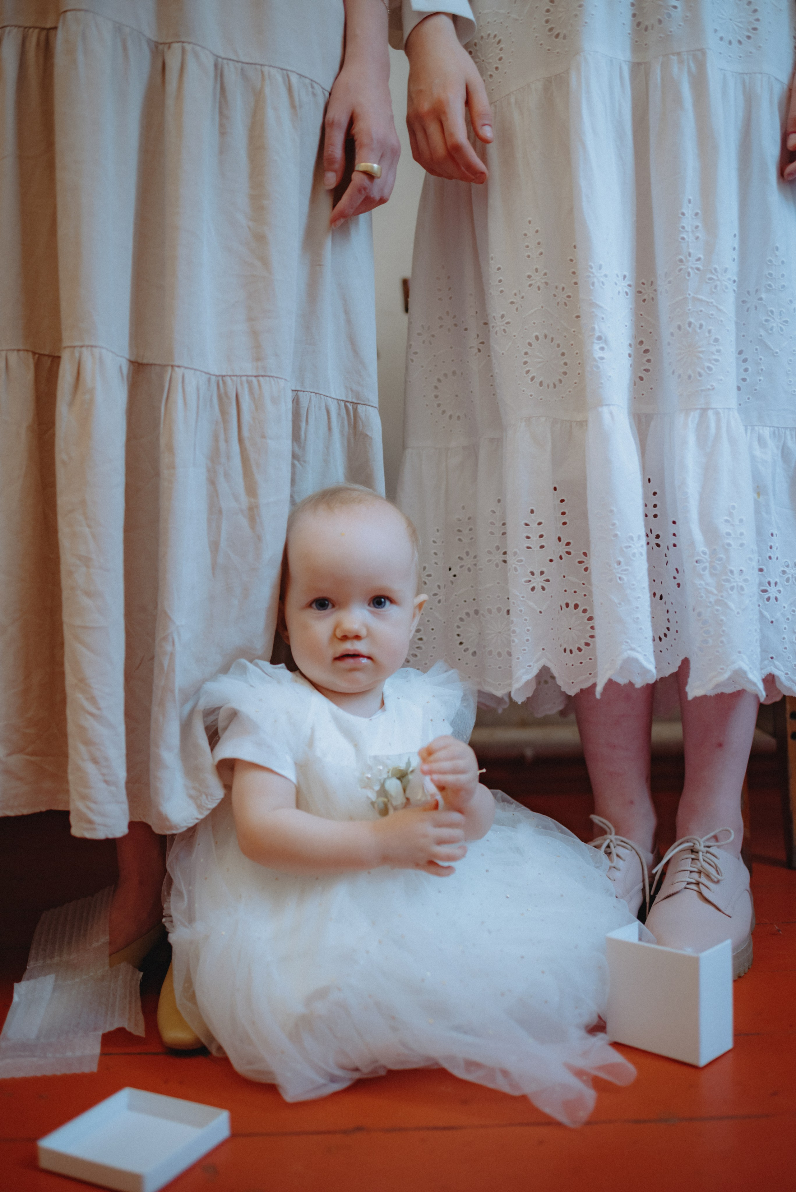 ребенок на крещении