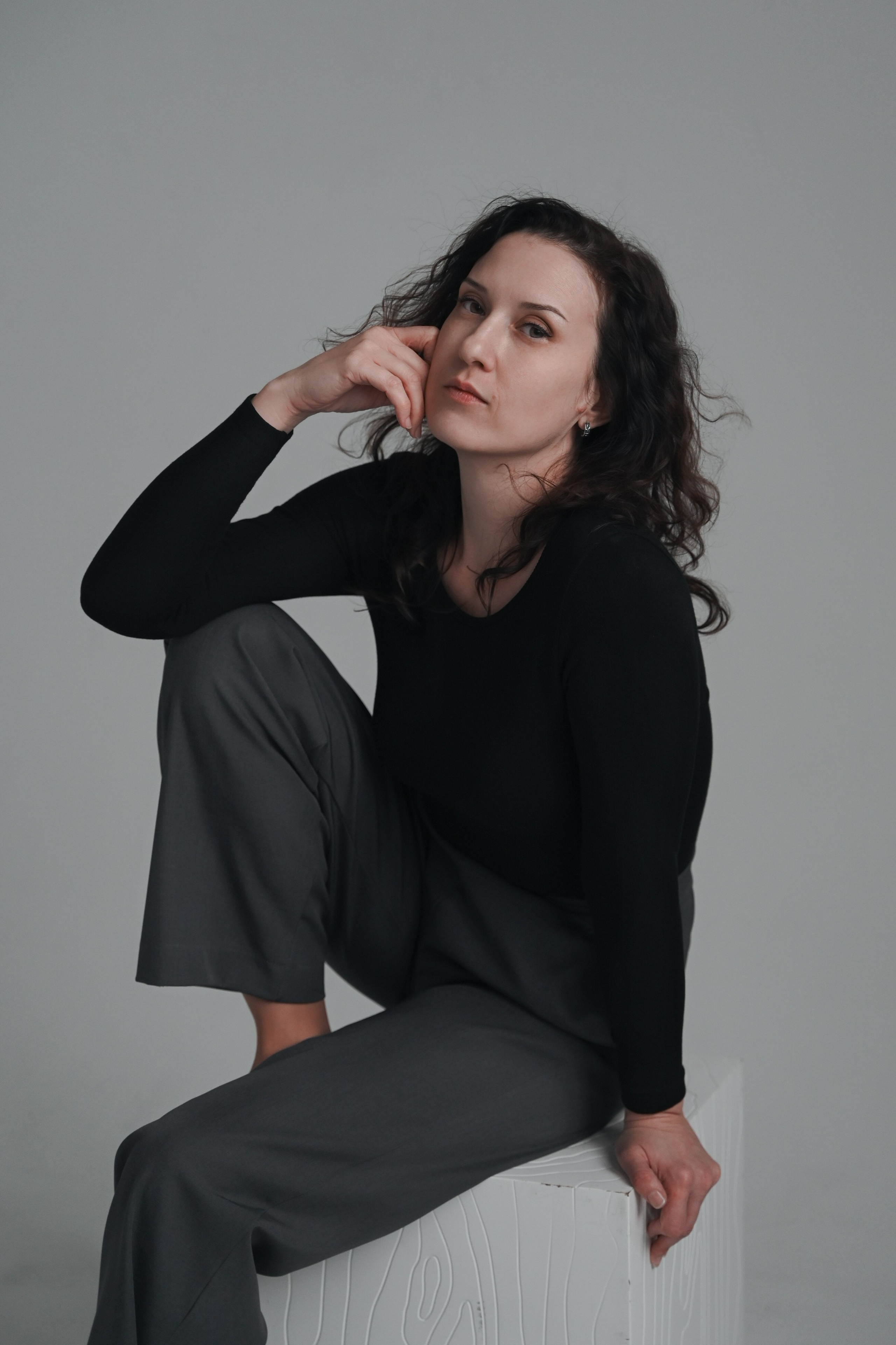 Потретная женская фотосессия. Портретный фотограф в Москве Казьмина Олеся