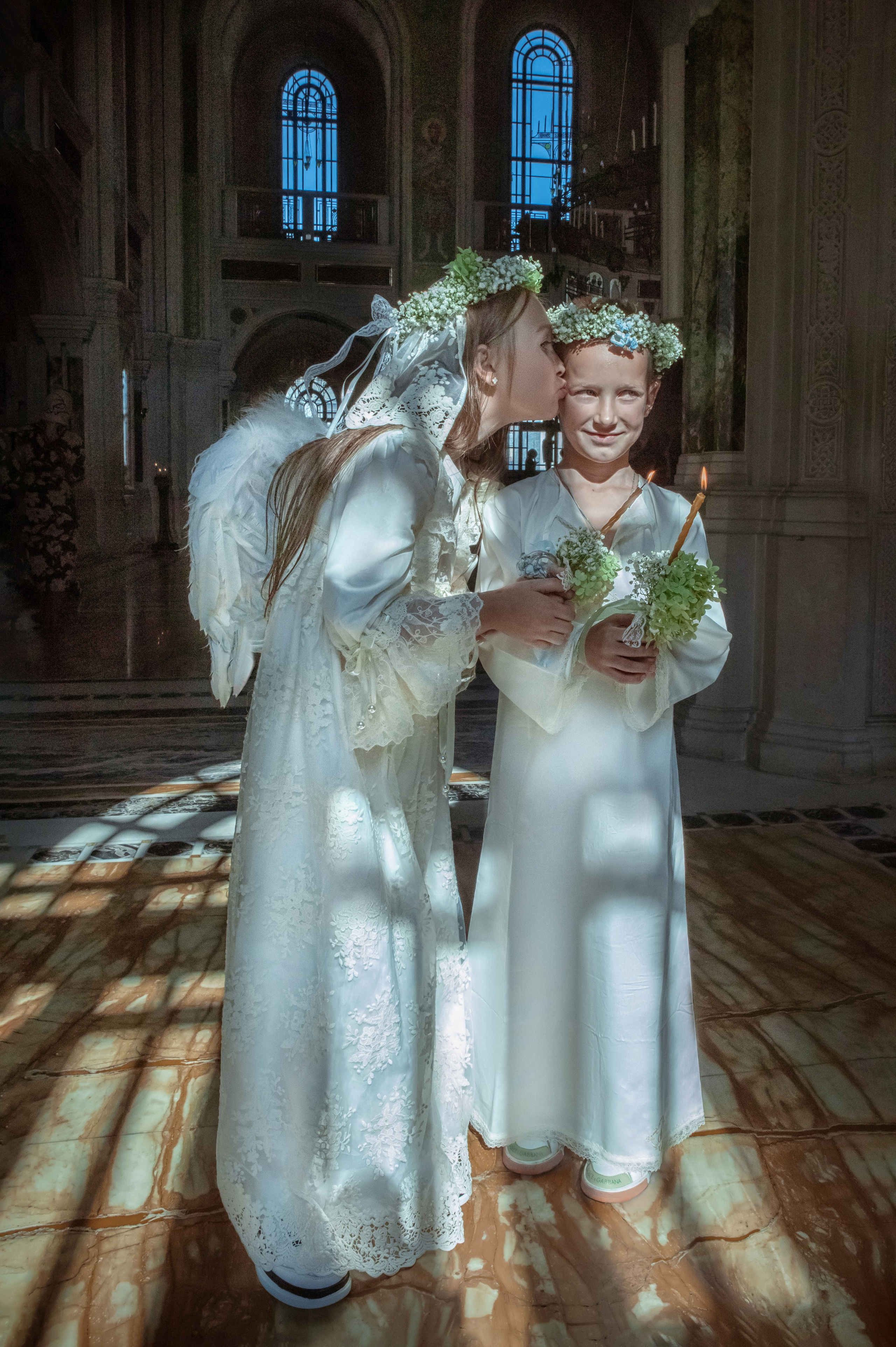 ТАИНСТВО КРЕЩЕНИЯ ДЖЕСИКИ, ЛЕОНАРДА, РОНАЛЬДА. Фотограф на крестины