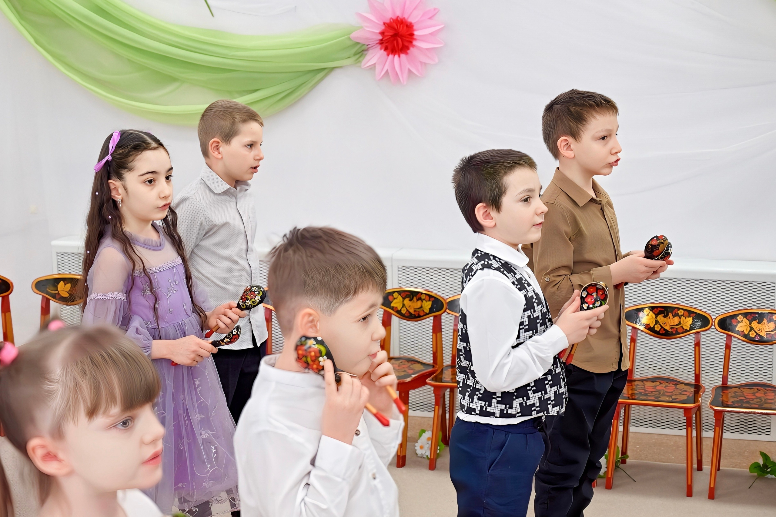 Праздник в группе Цветик семицветик. Семейный и детский фотограф Москва