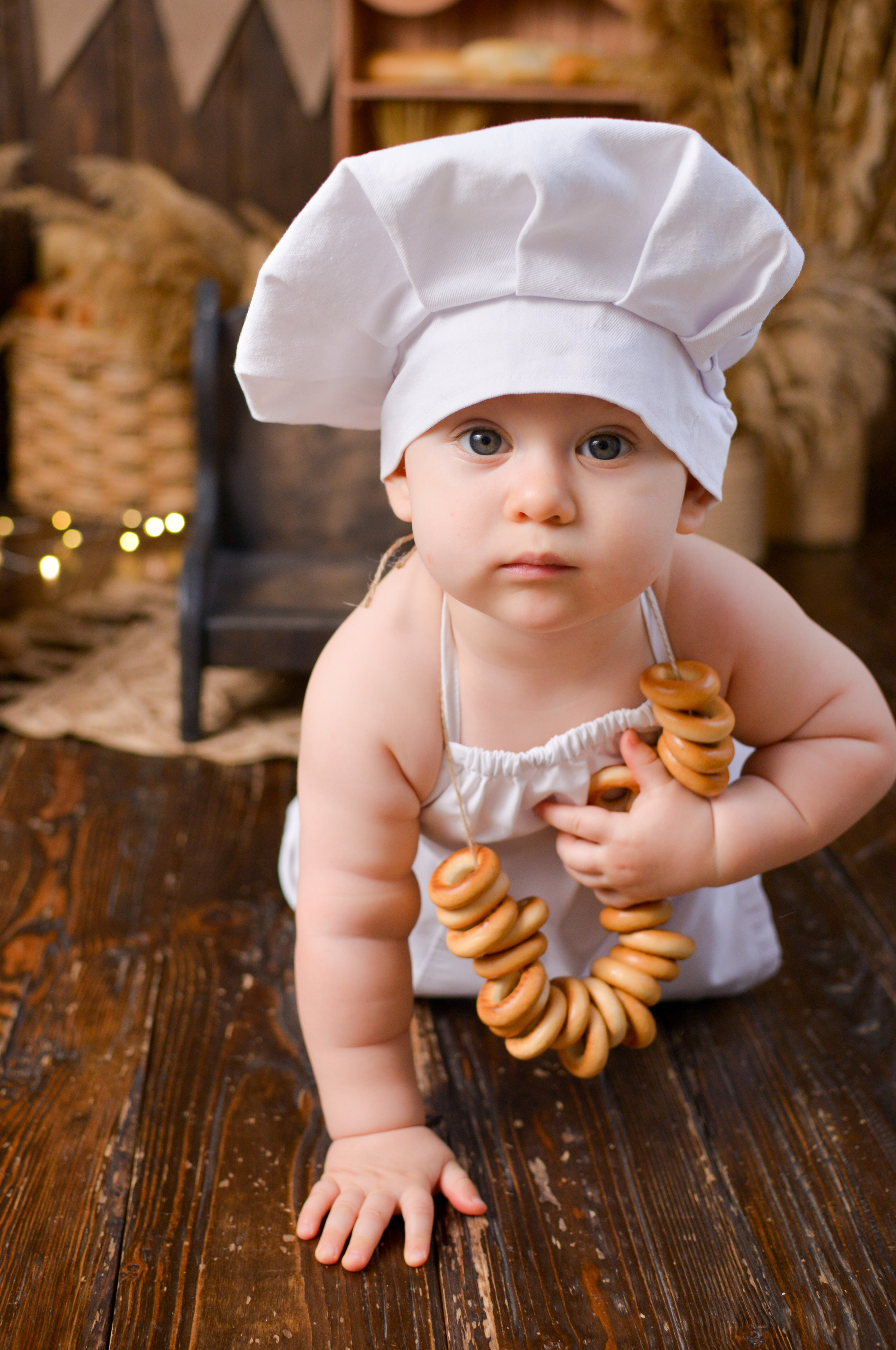 Первые кадры с фотосессии к годику. Фотограф новорожденных Краснодар Малышенко Надежда