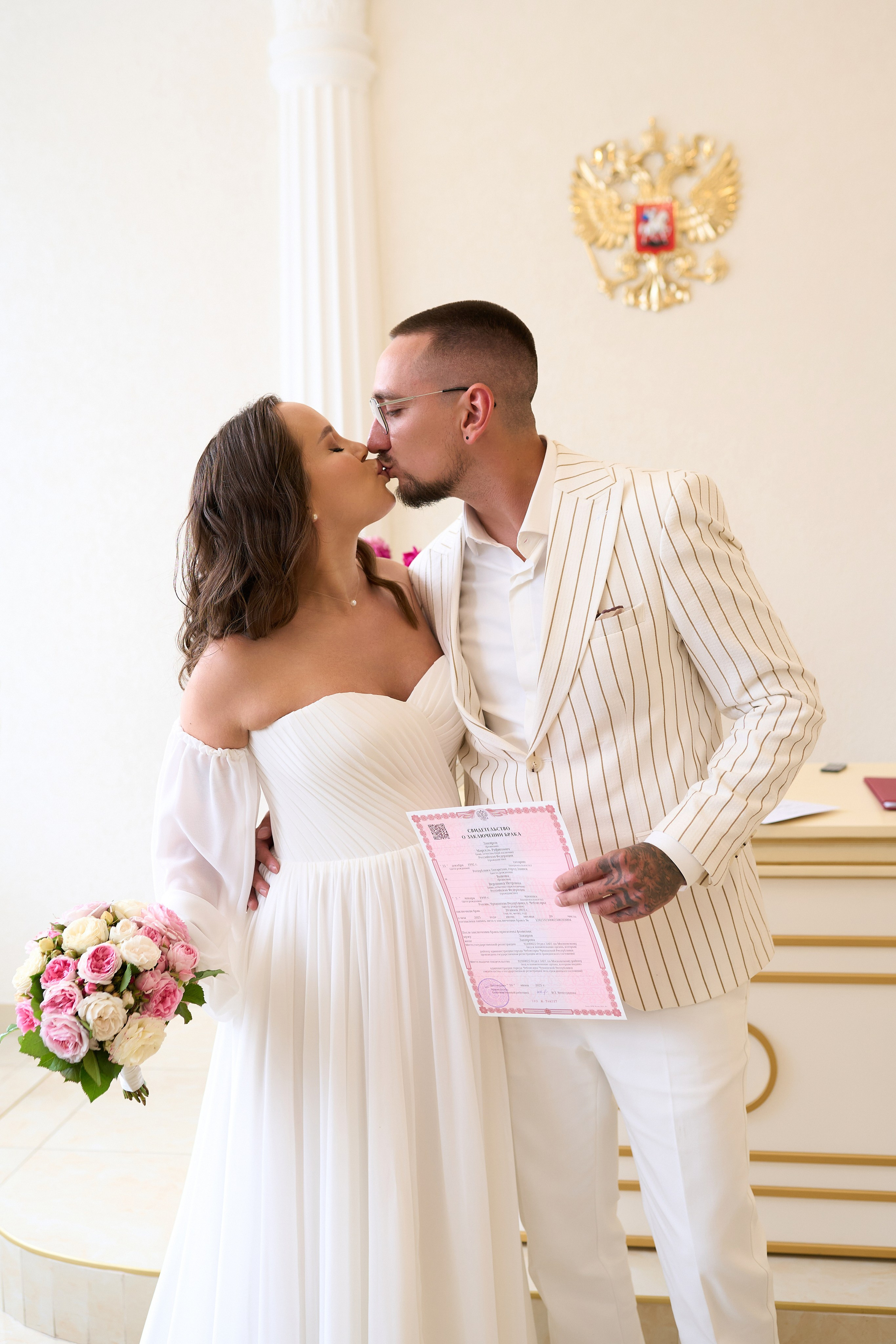 Загс и прогулка. Фотограф Чебоксары