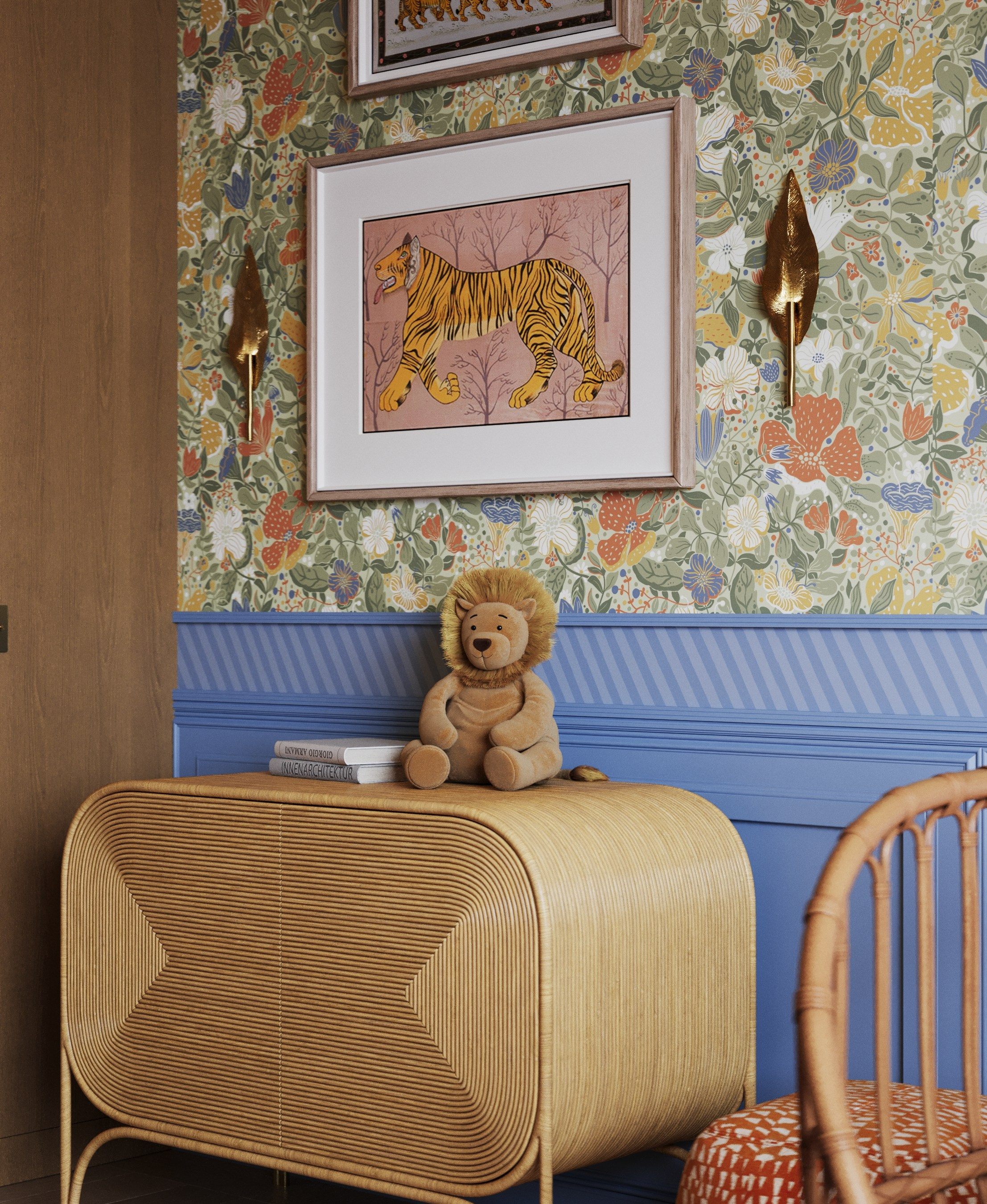 Детская спальня в частном доме 45 m². SHAIMERDINOVA INTERIORS