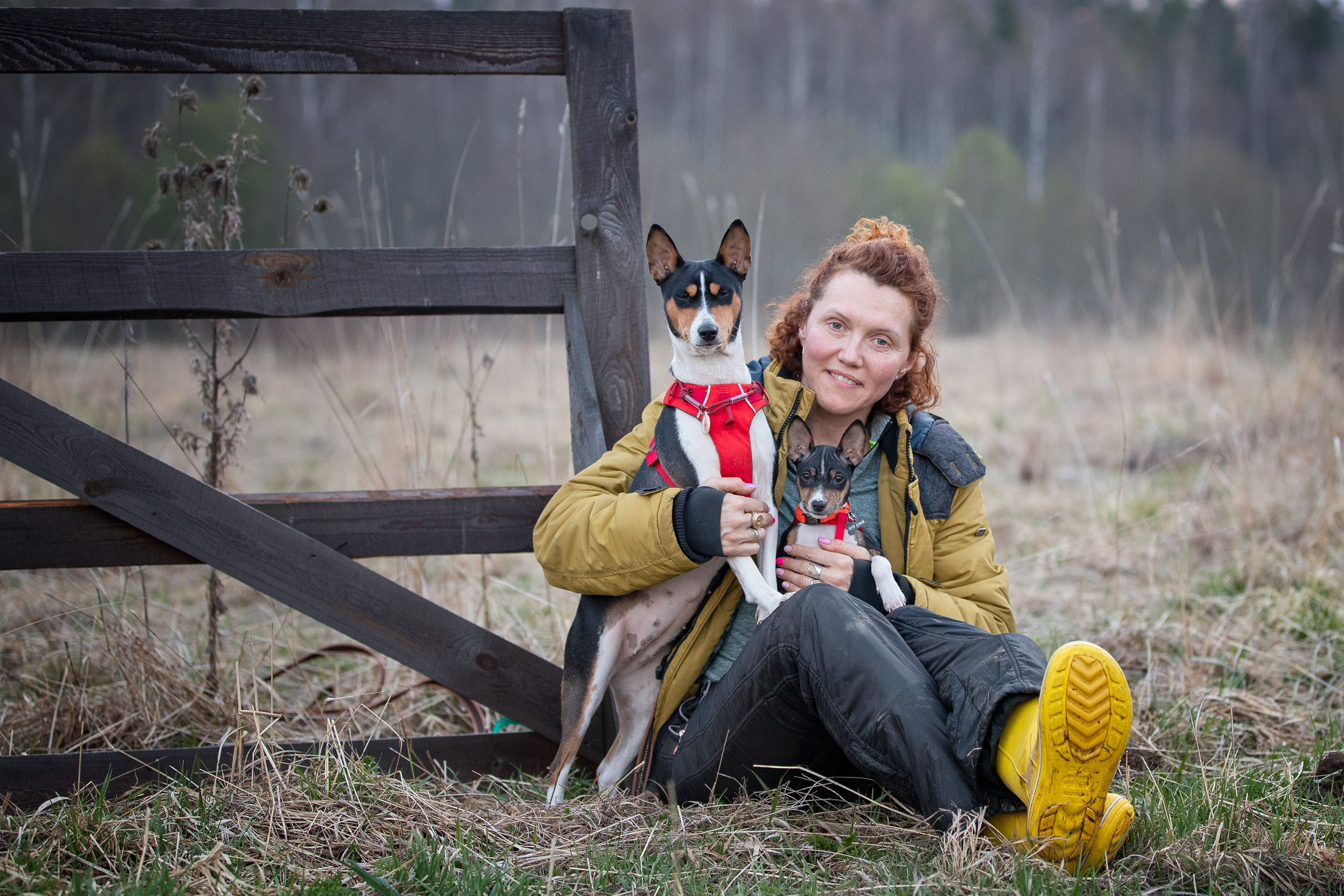 Олеся, Баста и Юна. Фотограф-анималист в Калуге Мария Шерскова