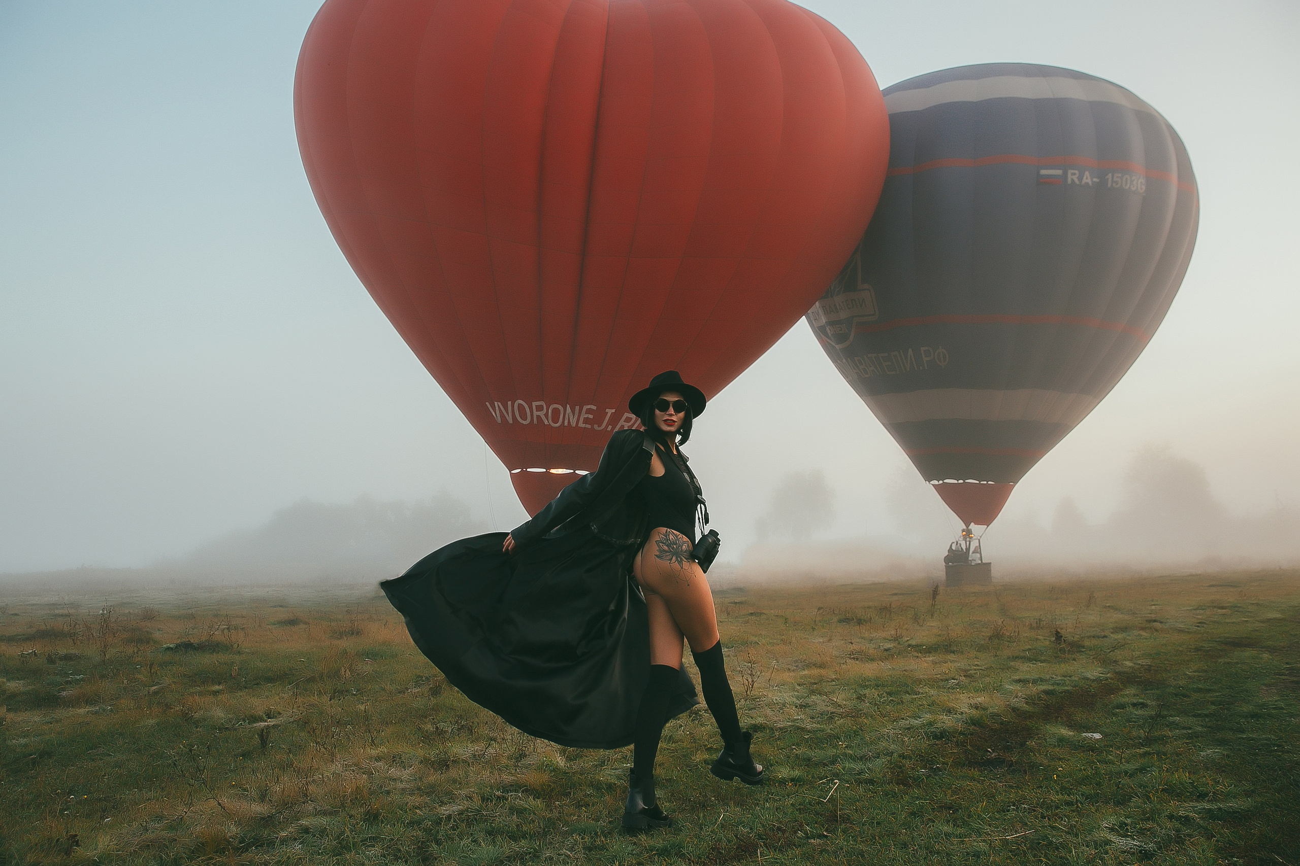 Фотосессия на природе (Воздушный Шар) фотограф Ольга Волкова. Свадебный, Семейный и Детский фотограф в Воронеже Ольга Волкова