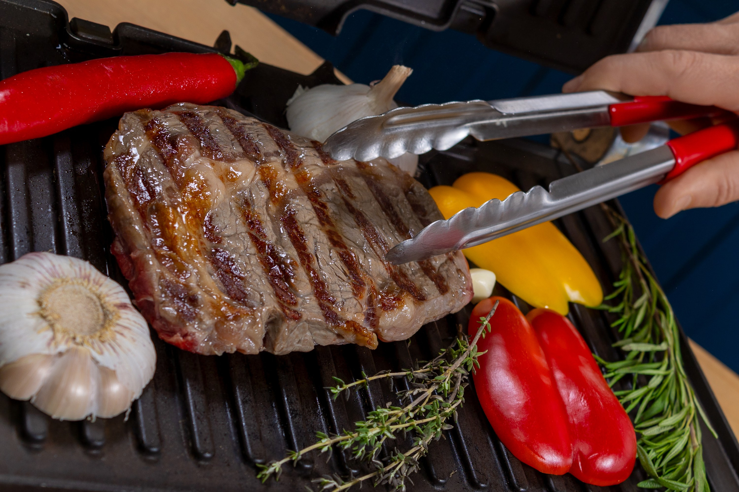 Фотография стэйк на гриле гриль Кемерово