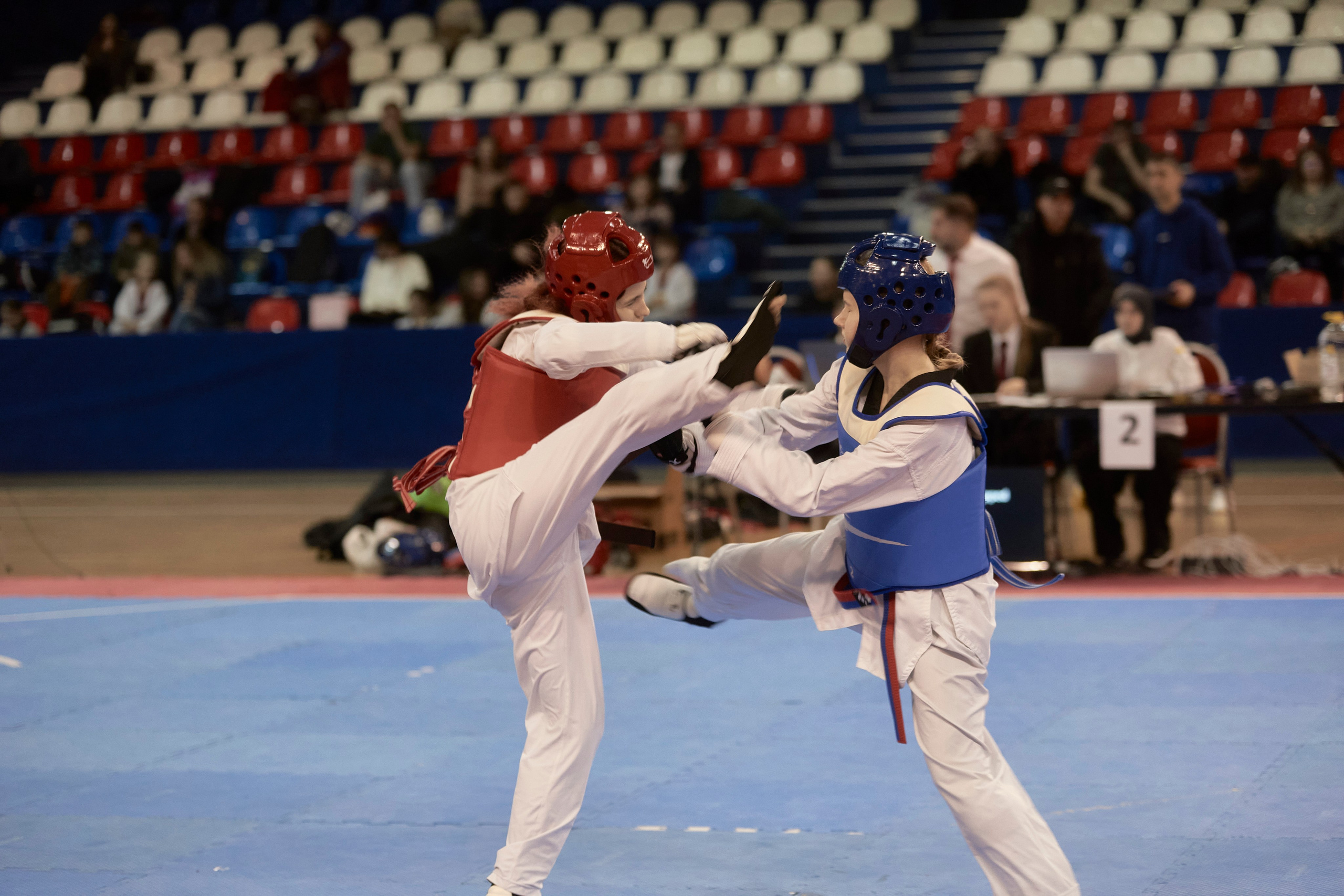 Taekwondo kids. Фотограф Наталья Леонова