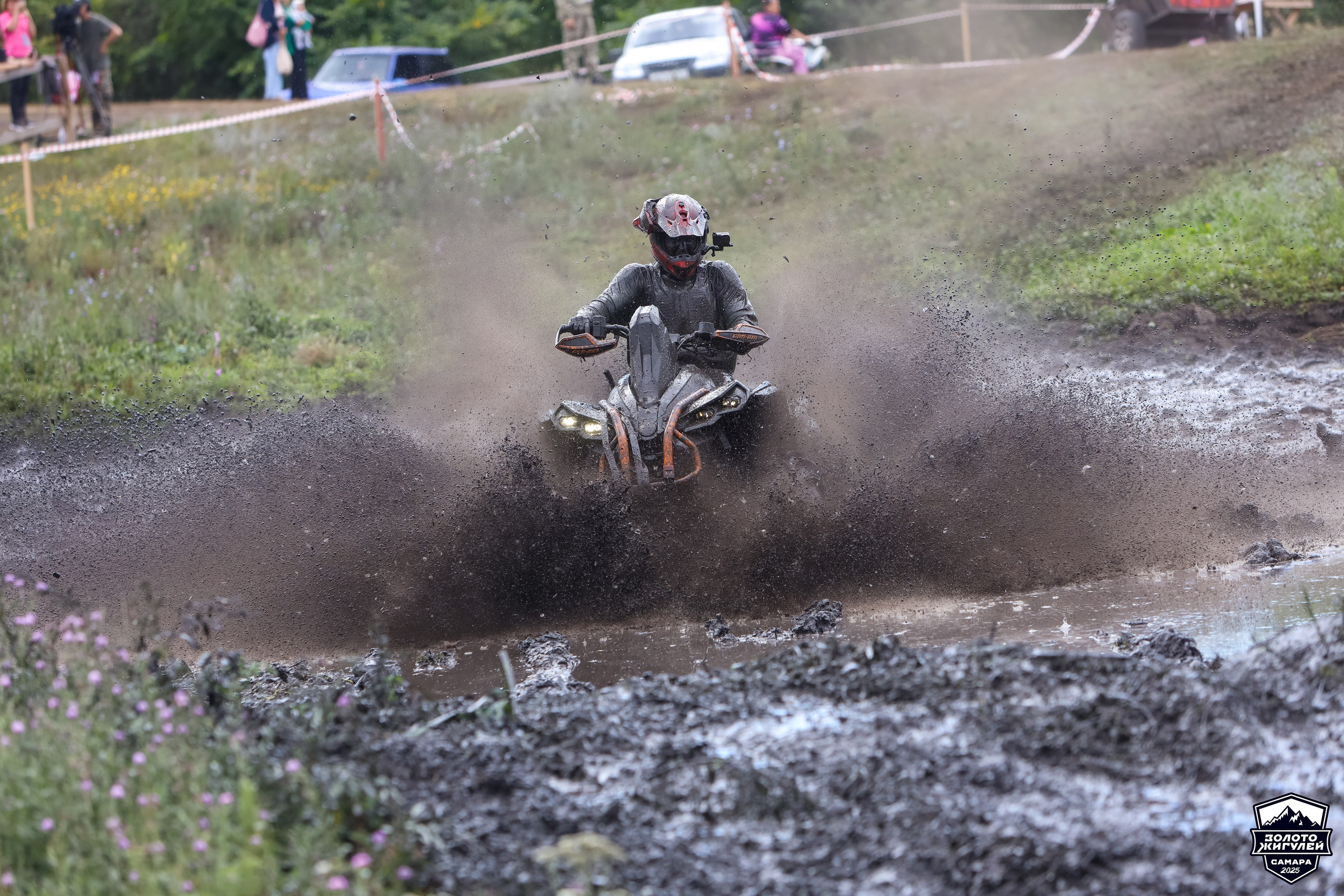Кубок России по гонкам с водными препятствиями на квадроциклах «Золото Жигулей 2025». Спортивный фотограф в Самаре