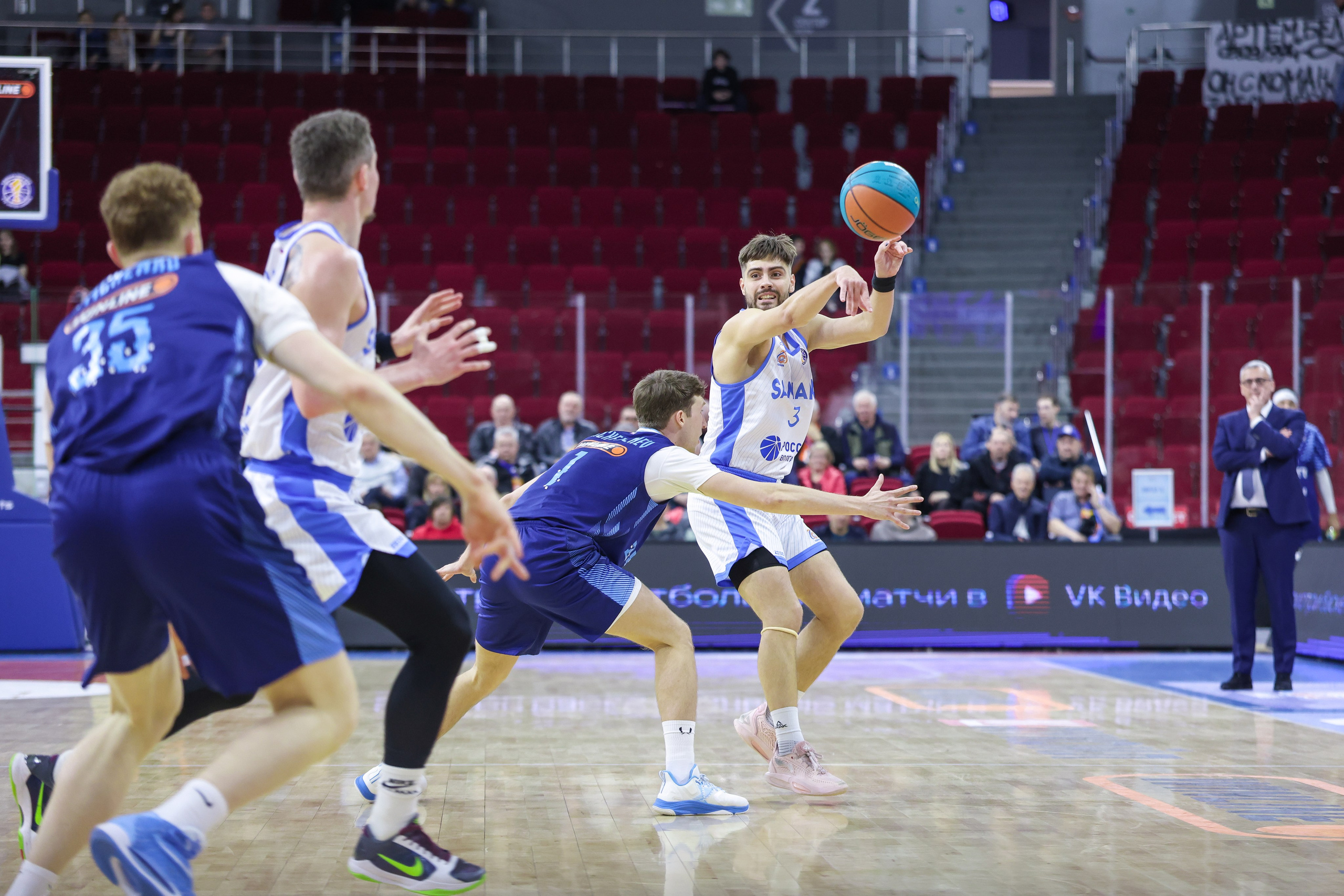 Баскетбол. Самара — Зенит. Единая лига ВТБ. Спортивный фотограф в Самаре