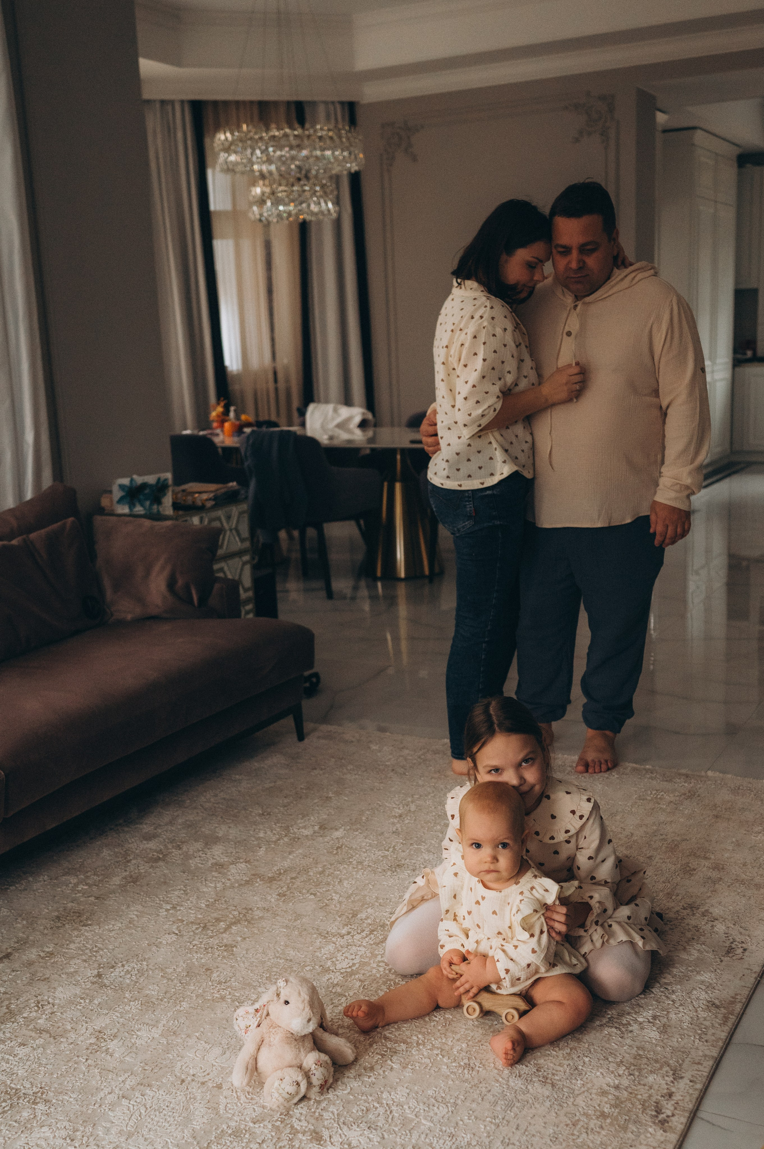 Сергей, Анна, Даша и Маша. Семейный фотограф Юлия Власова