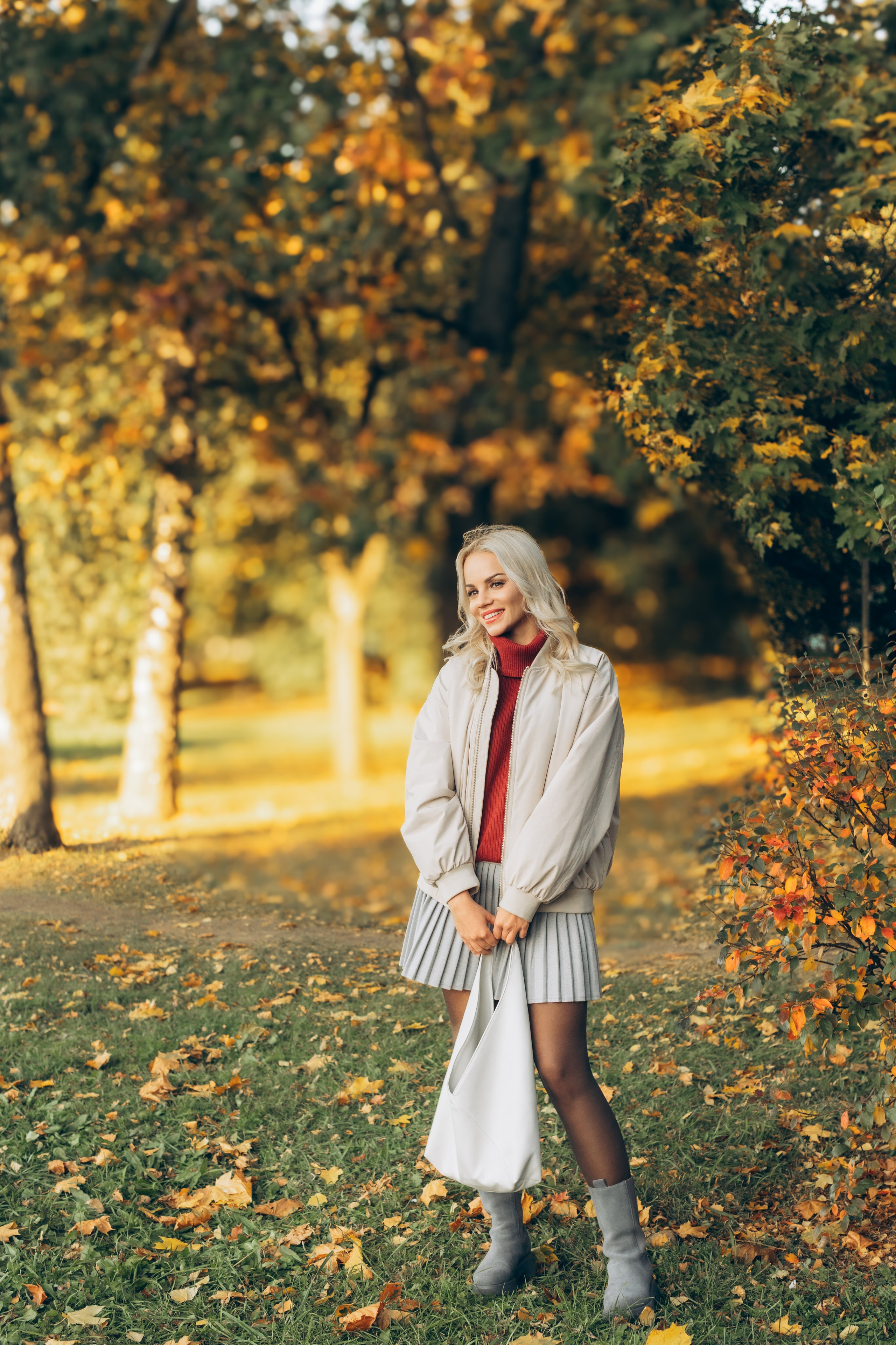 Осень в парке. Свадебный и семейный фотограф Москва и Московская область