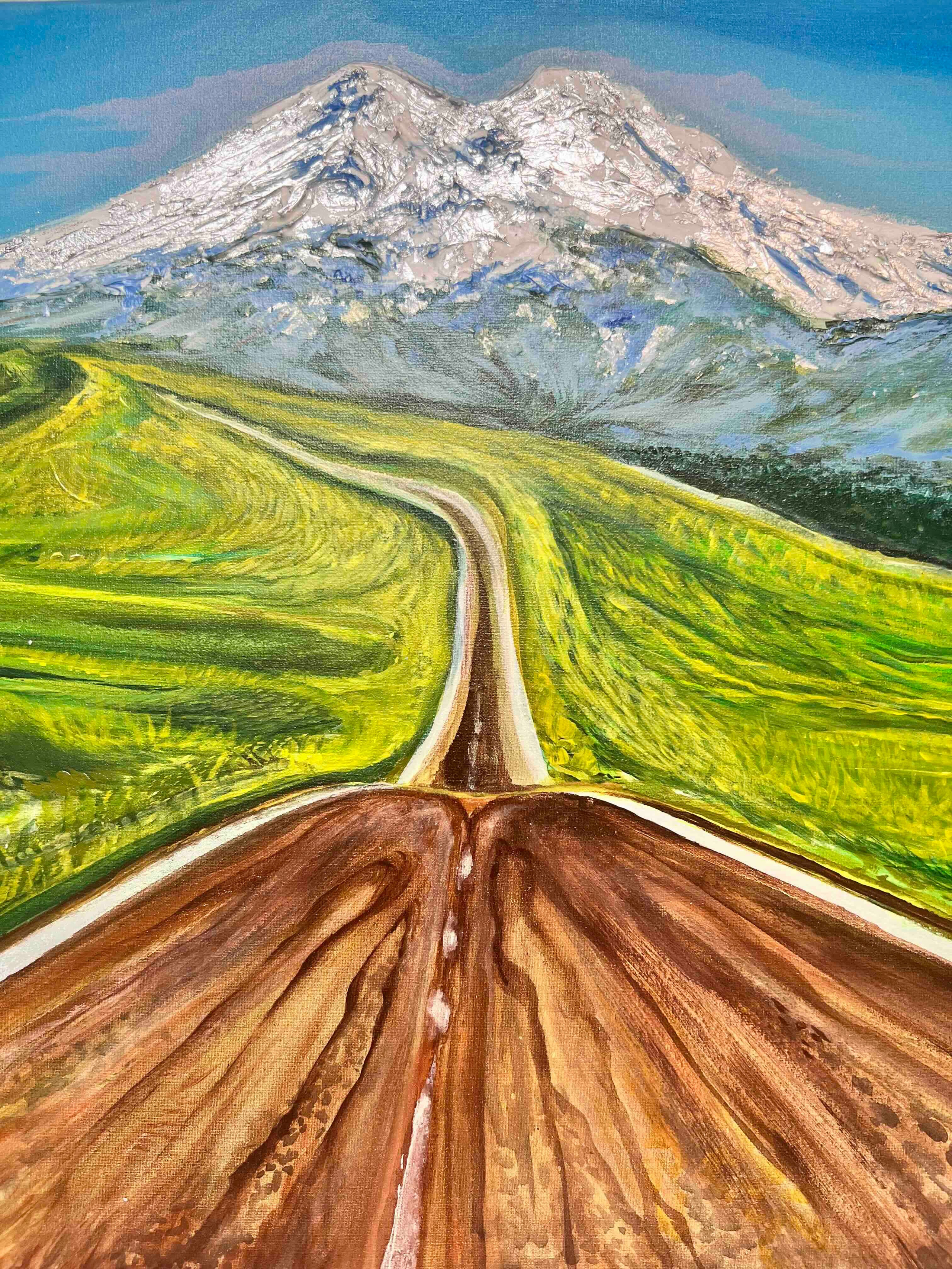 Серия «Места силы». Картины пейзаж