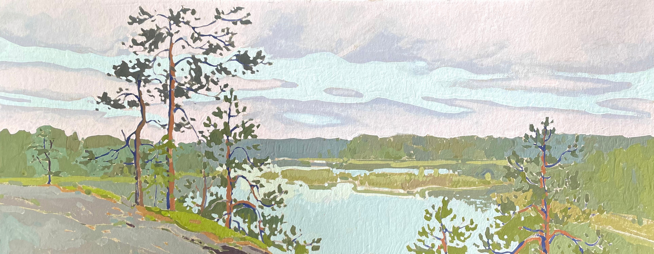 Ленобласть. Художница Лиза Владимирова