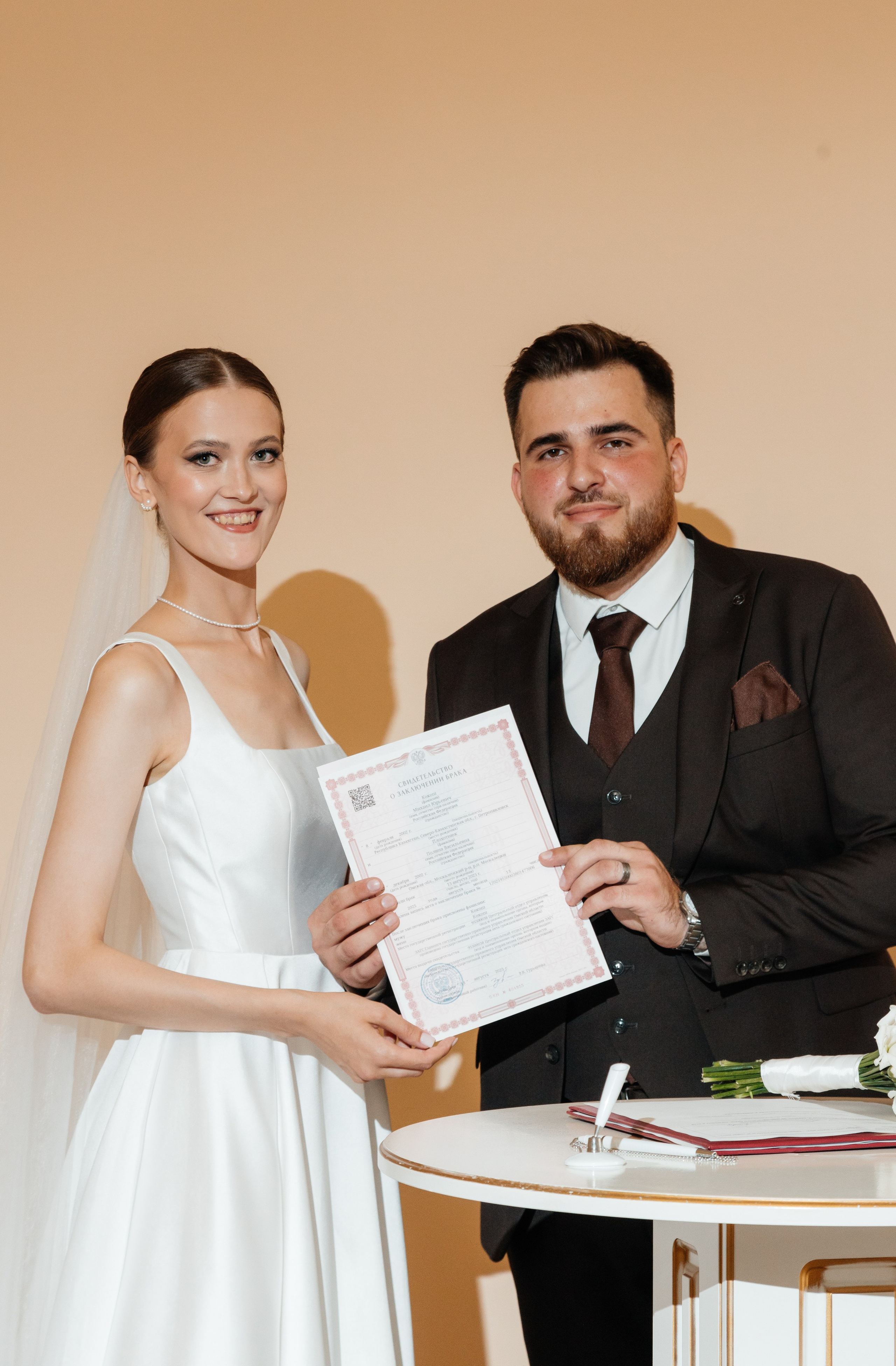 13 августа 2025: Михаил и Полина — начало семейного счастья. Фотограф Семён Гнеушев