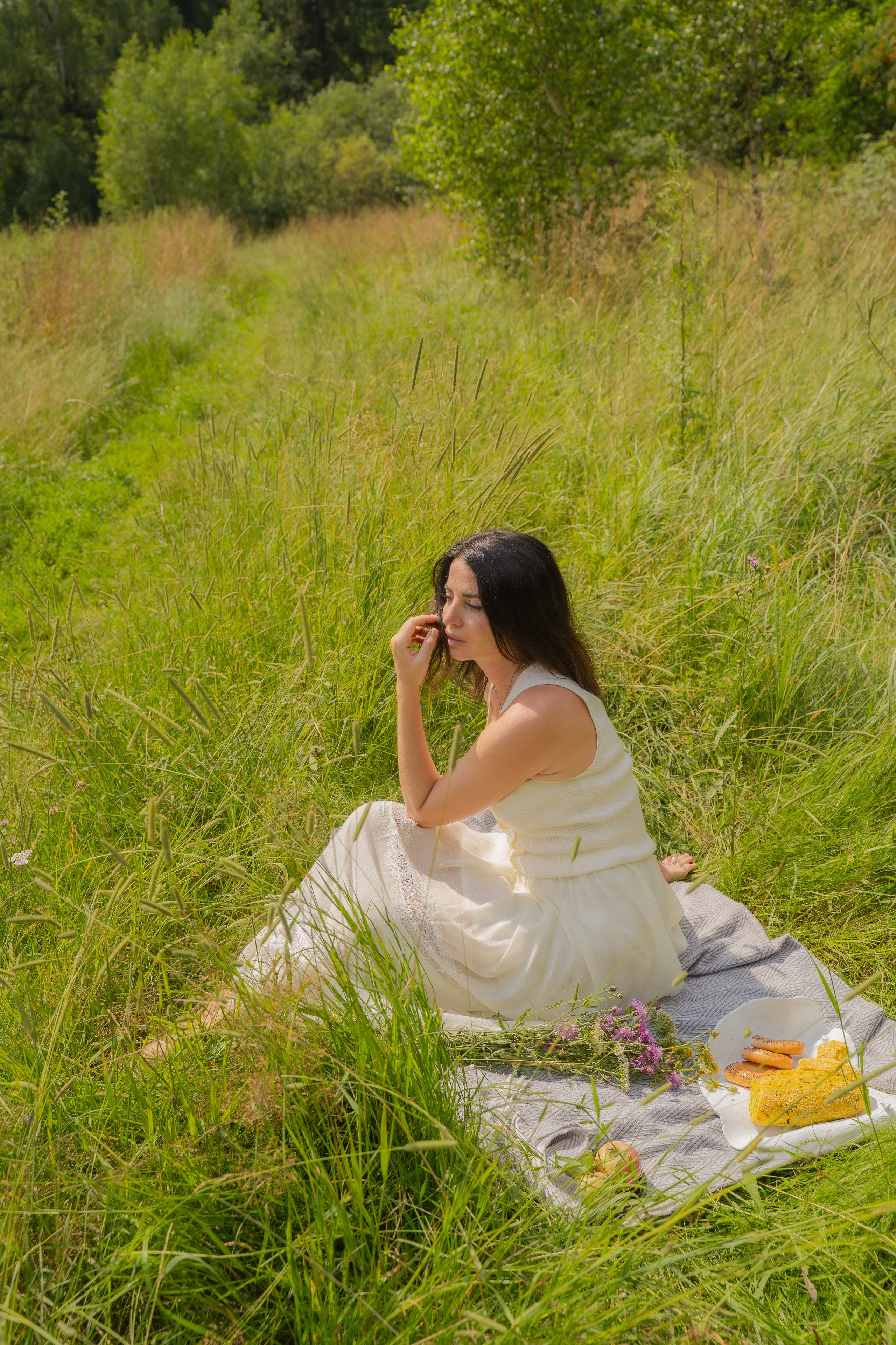 Фотосессия на природе «прачка»