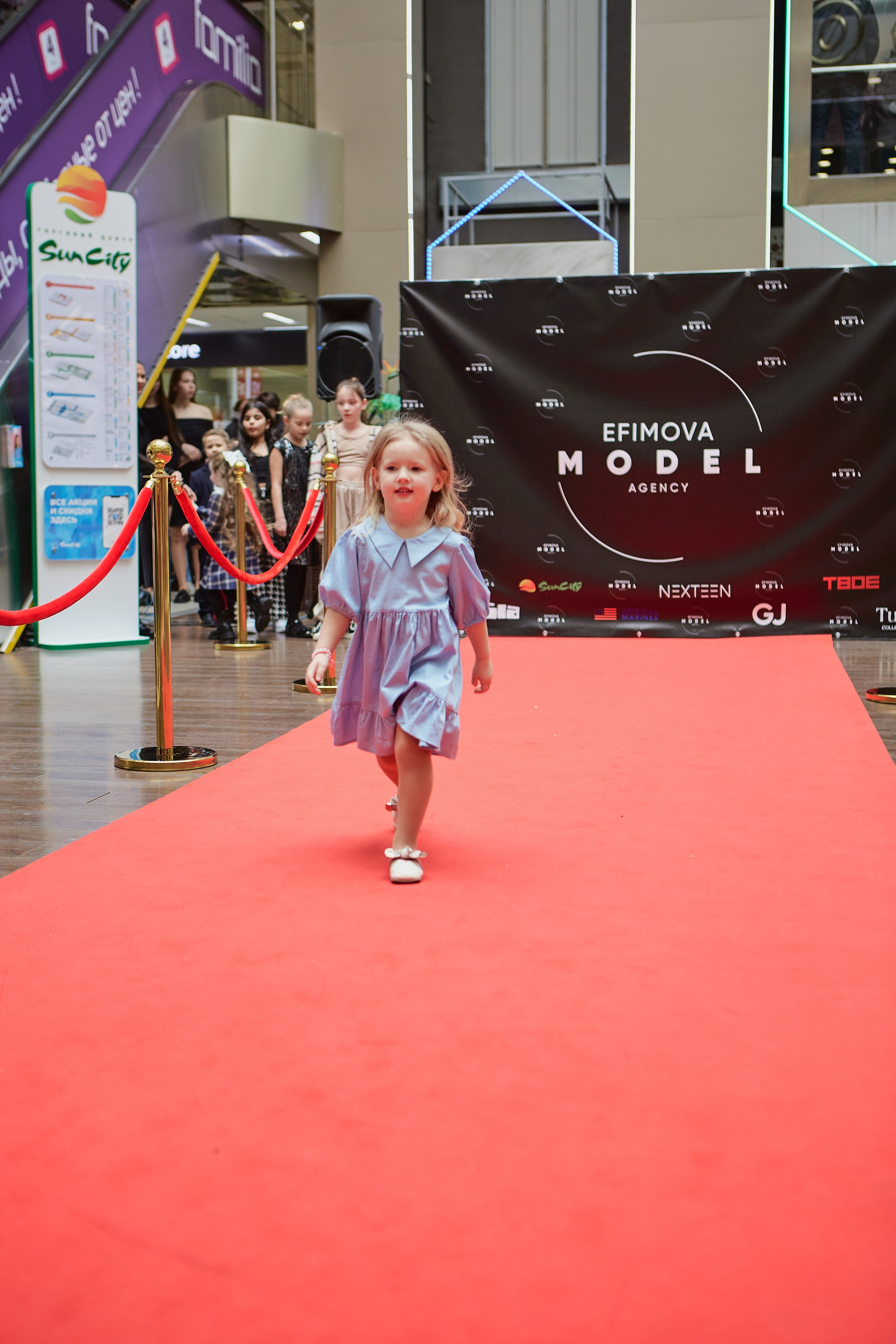 FASHION SHOW ТЦ Sun City. Efimova Model Agency