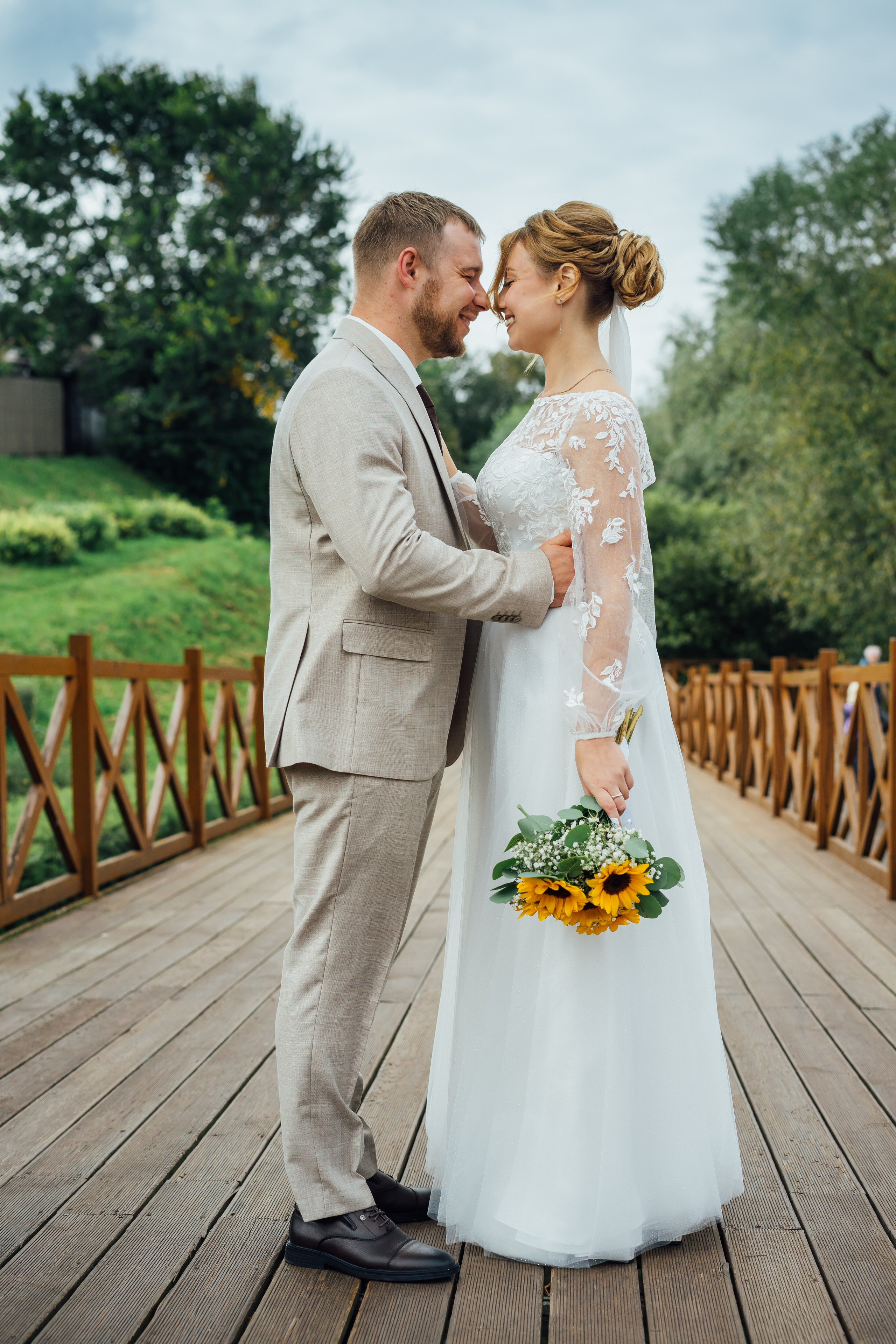 Алексей и Екатерина 06.09.2025 свадебная прогулка. Свадебный фотограф в Коломне, Воскресенске, Егорьевске Владимир Петров