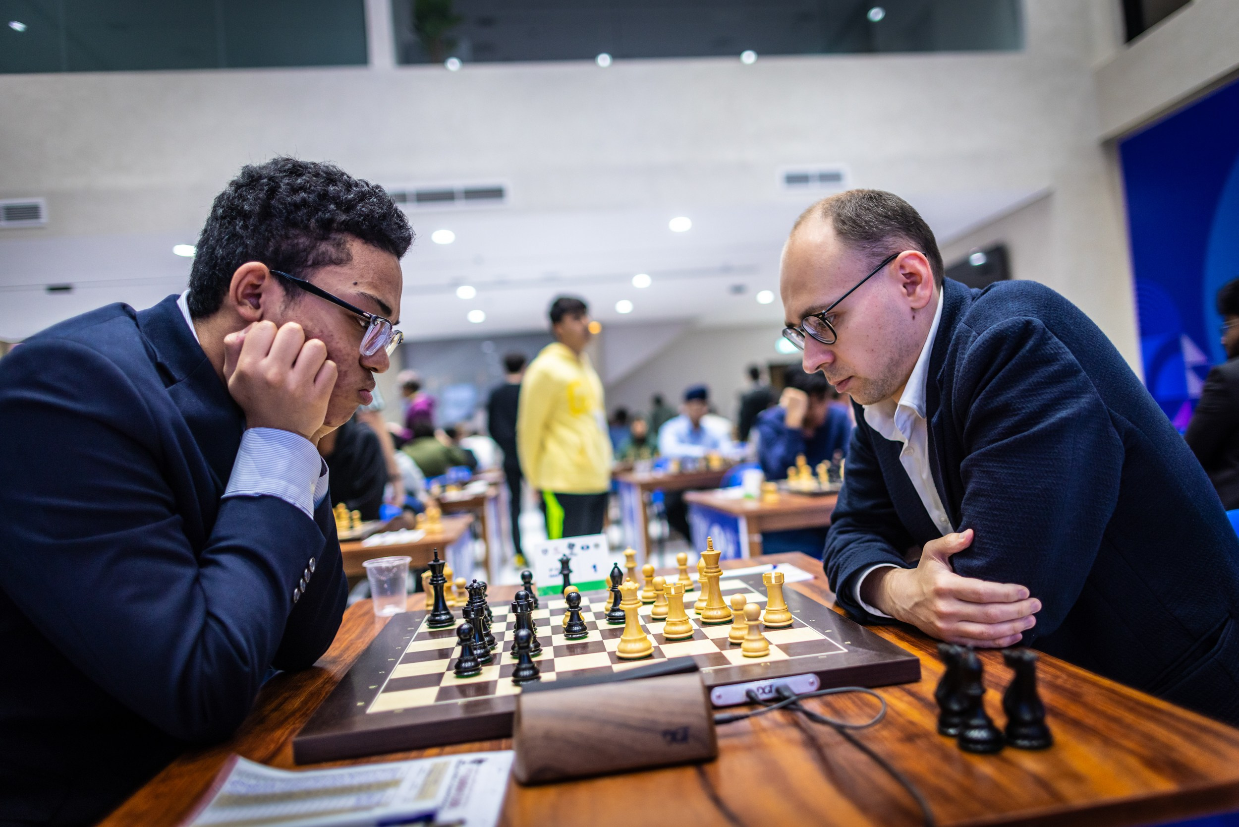 2025.08.29 1st. FUJAIRAH GLOBAL Chess Championship — Round6. Фотограф Анна Штурман (репортажная съёмка любых событий и мероприятий) Anna Shtourman photographer