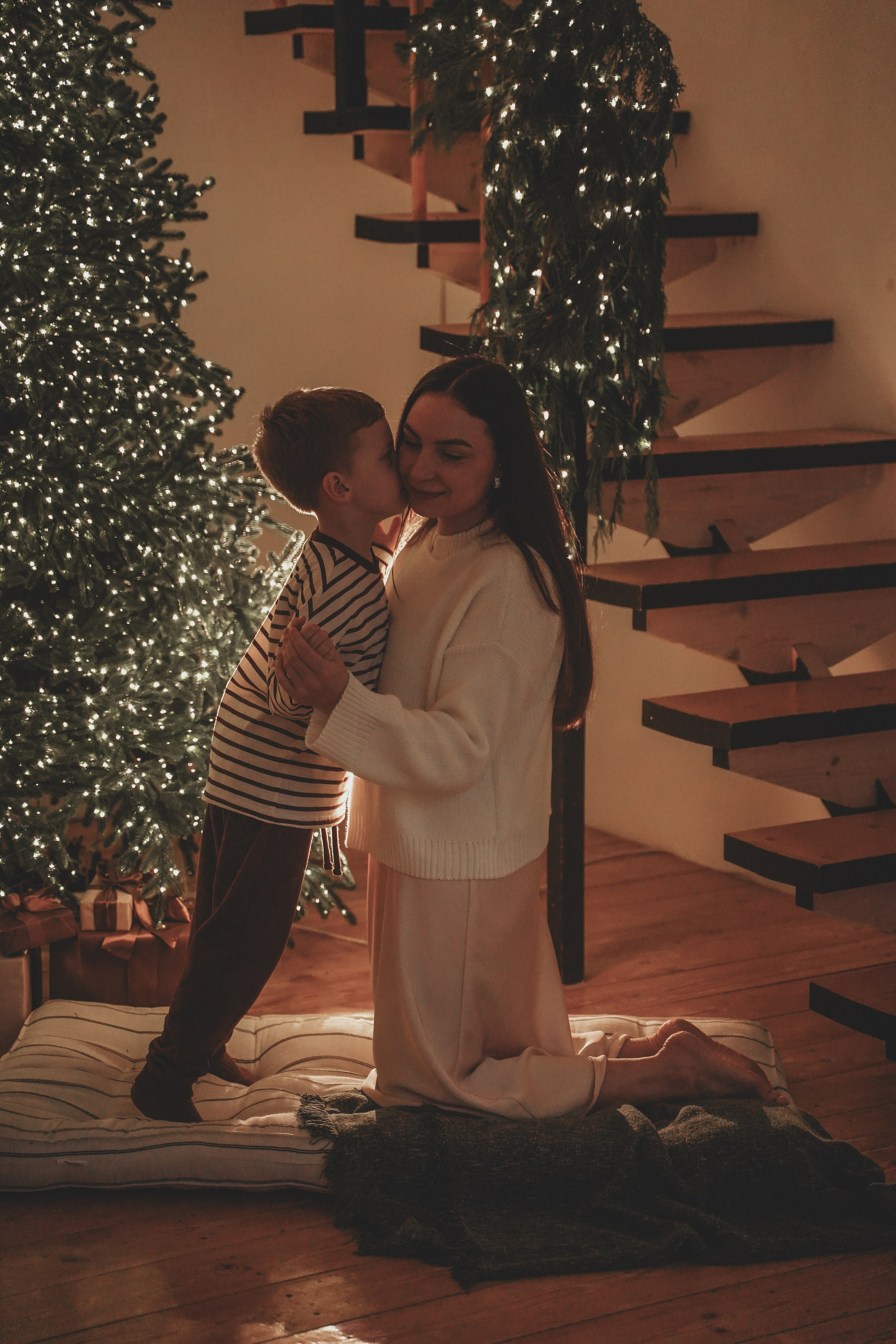 Новогодняя ночная фотосессия. Семейный и женский фотограф в Краснодаре Анастасия Приймак