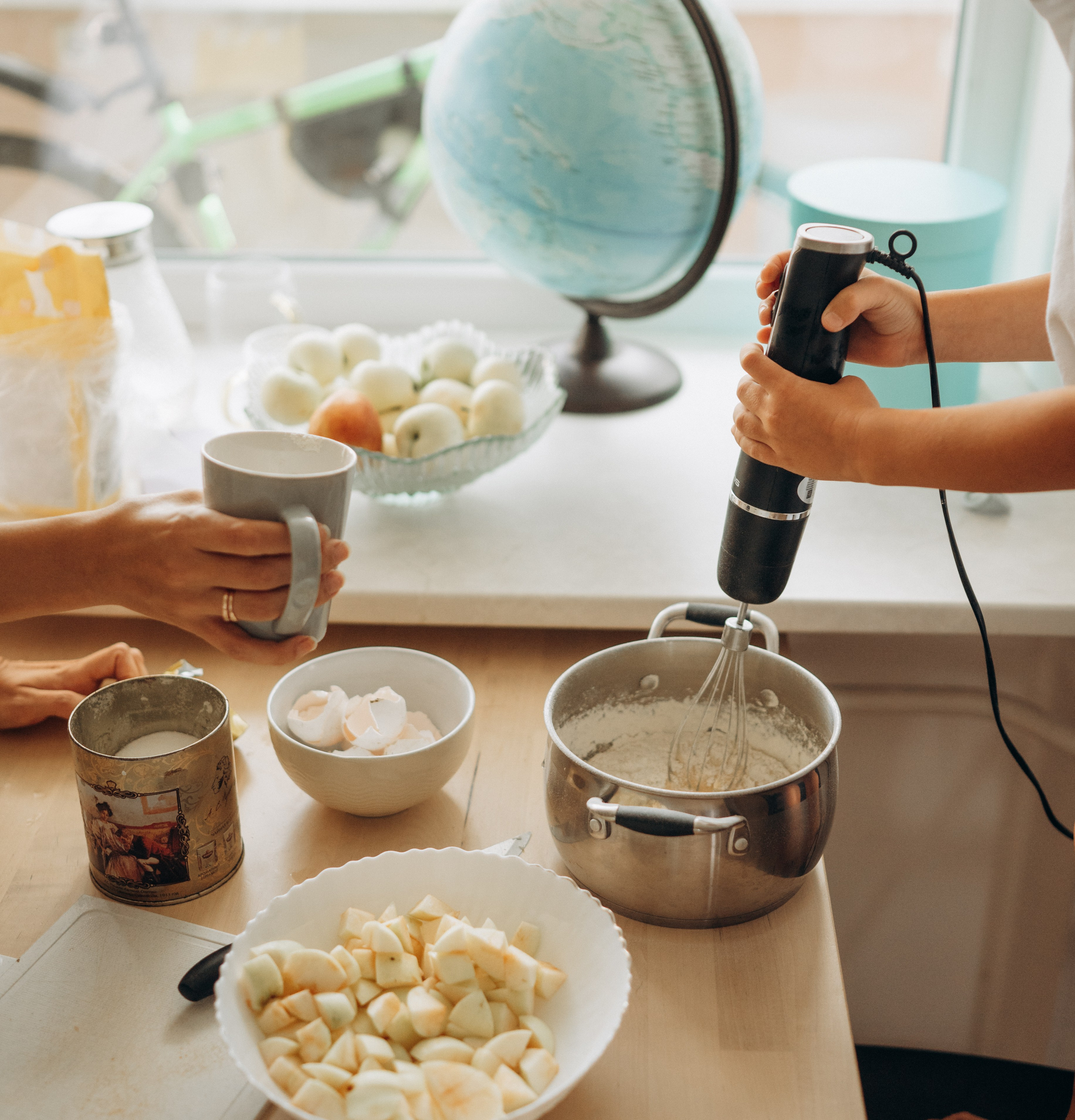 Печем пирог. Семейный и женский фотограф Вероника Никкор