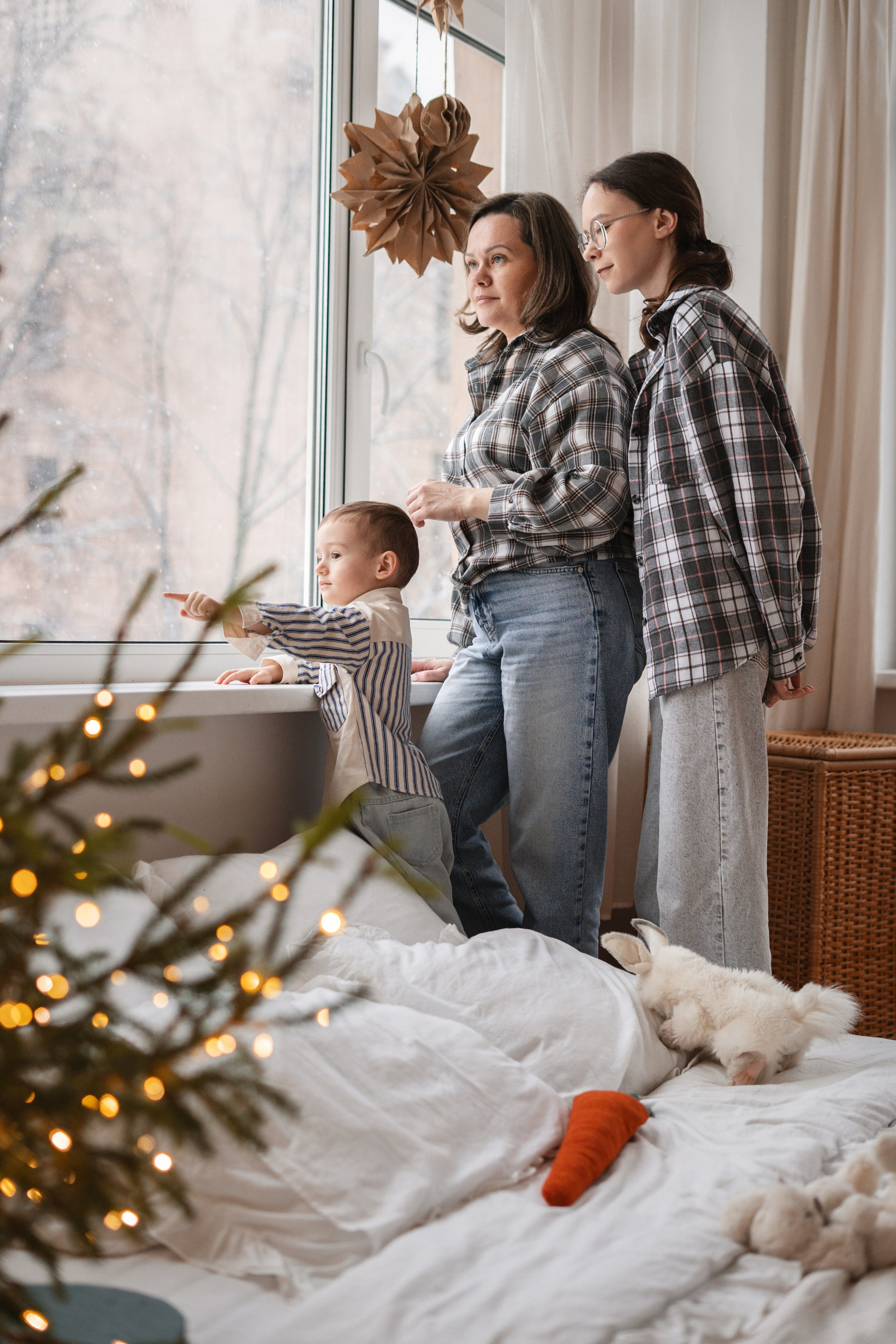 Семейная съемка в студии, дома. Семейный и детский фотограф в Санкт-Петербурге Анна Никитина