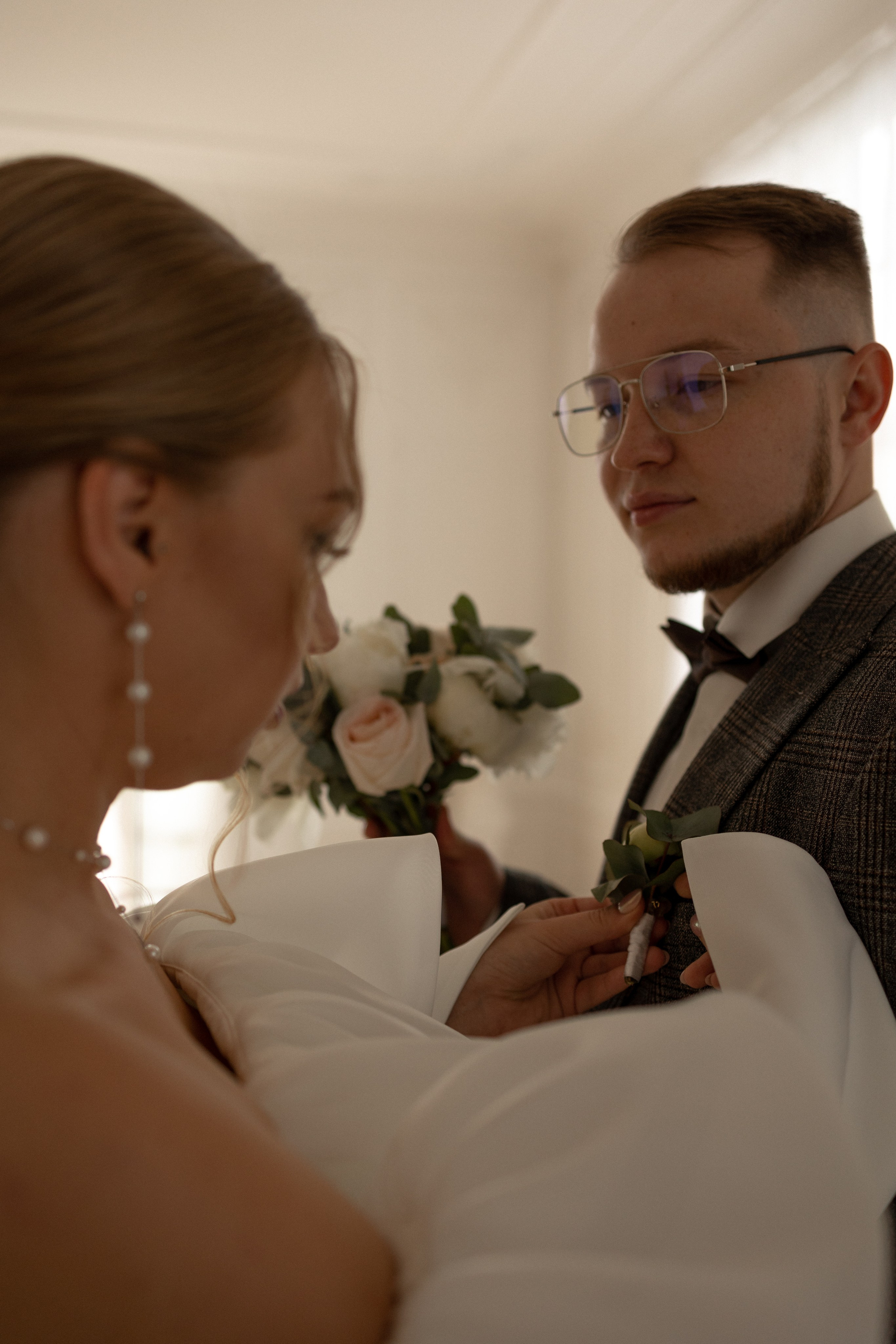 Свадебная фотосессия в студии/отеле. Фотограф в Санкт-Петербурге Шевченко Наталья