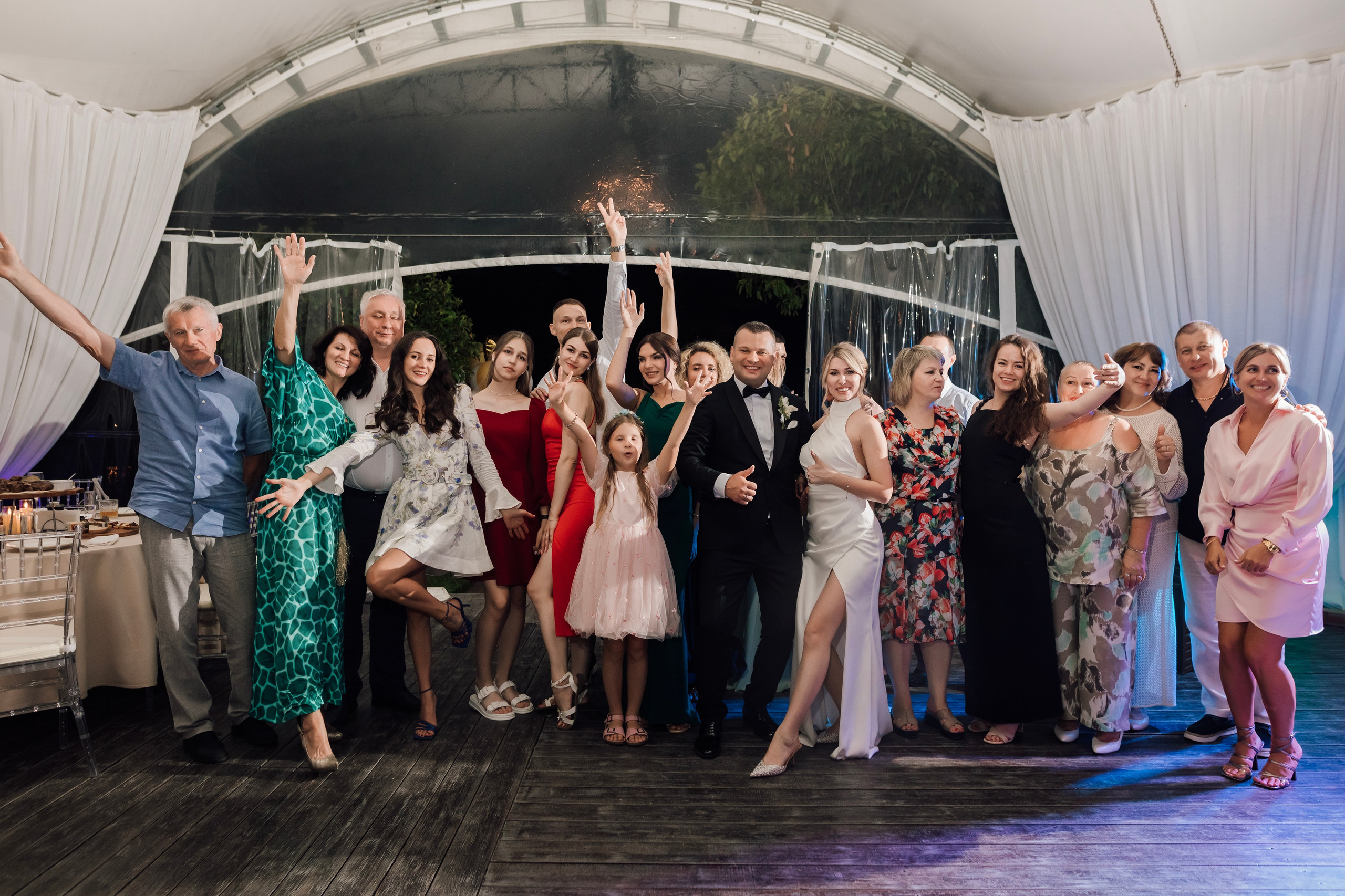 Ольга и Сергей. Свадьба в шатре. Свадебный и семейный фотограф в Москве Евгения Лисина