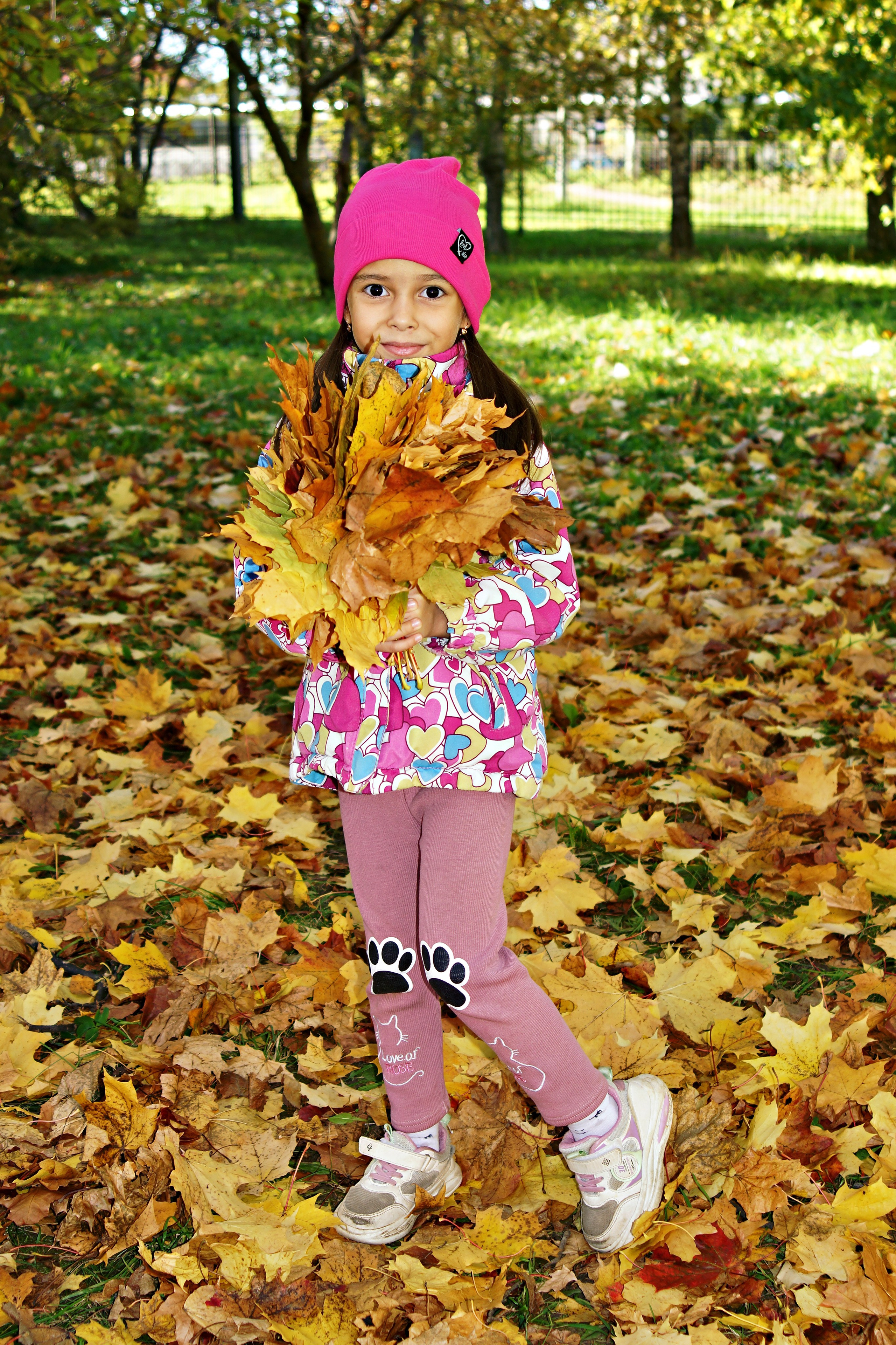 Осенняя фотосессия в детском саду г. Йошкар-Ола