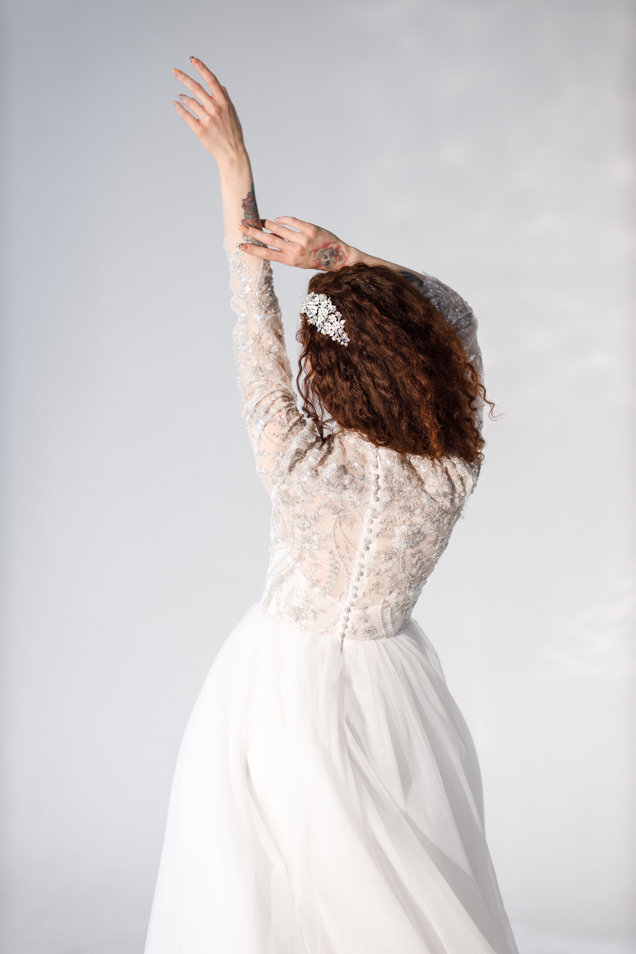 Платье невесты. Свадебный фотограф Вашкевич Денис